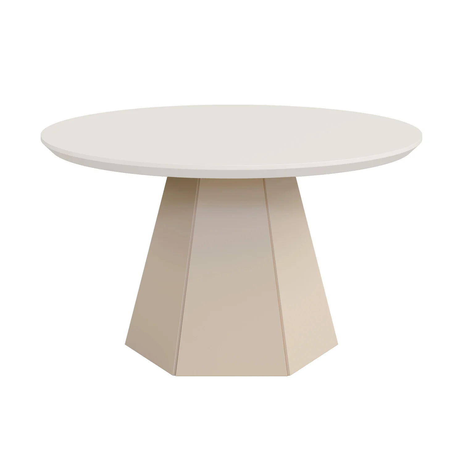 Mesa de Centro Madeira 40X70 Off White, Champaña