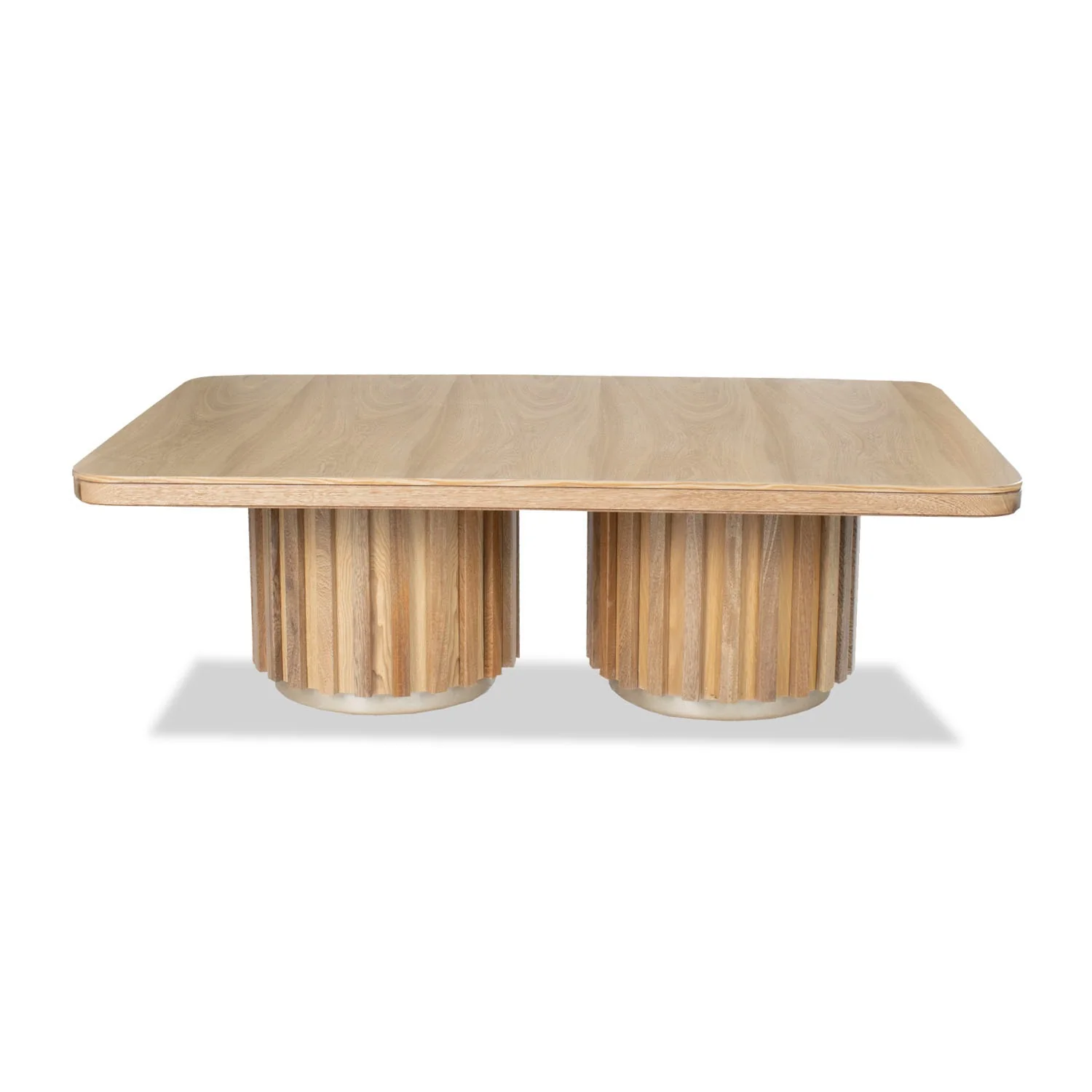 Mesa De Centro Nicole Natural, Champaña 120X80 - Image 2