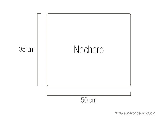 Mesa de Noche Noruega Natural, Taupe - Image 4