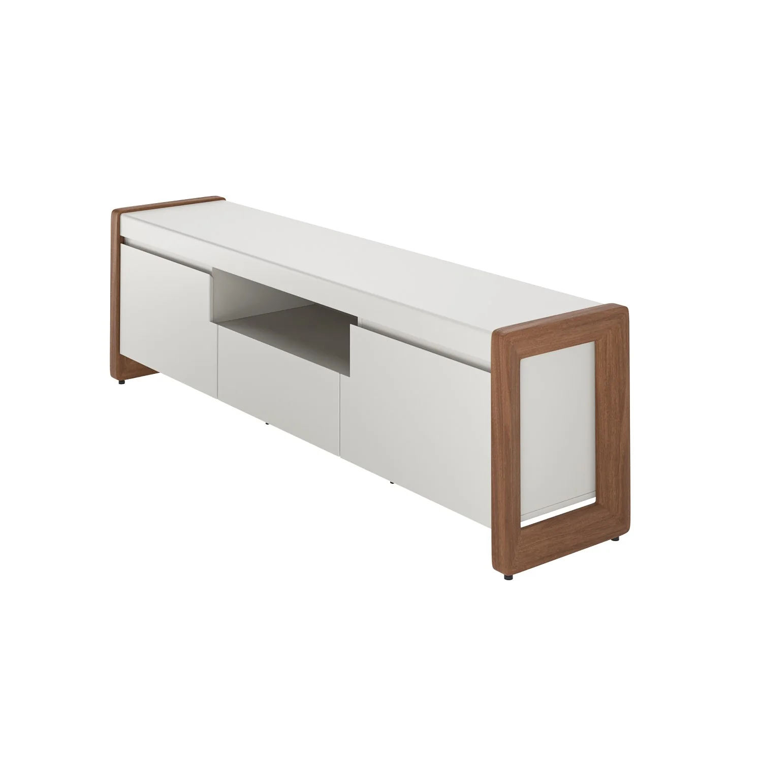 Mesa De Tv Clara 188X56X40 Off White, Natural - Image 3