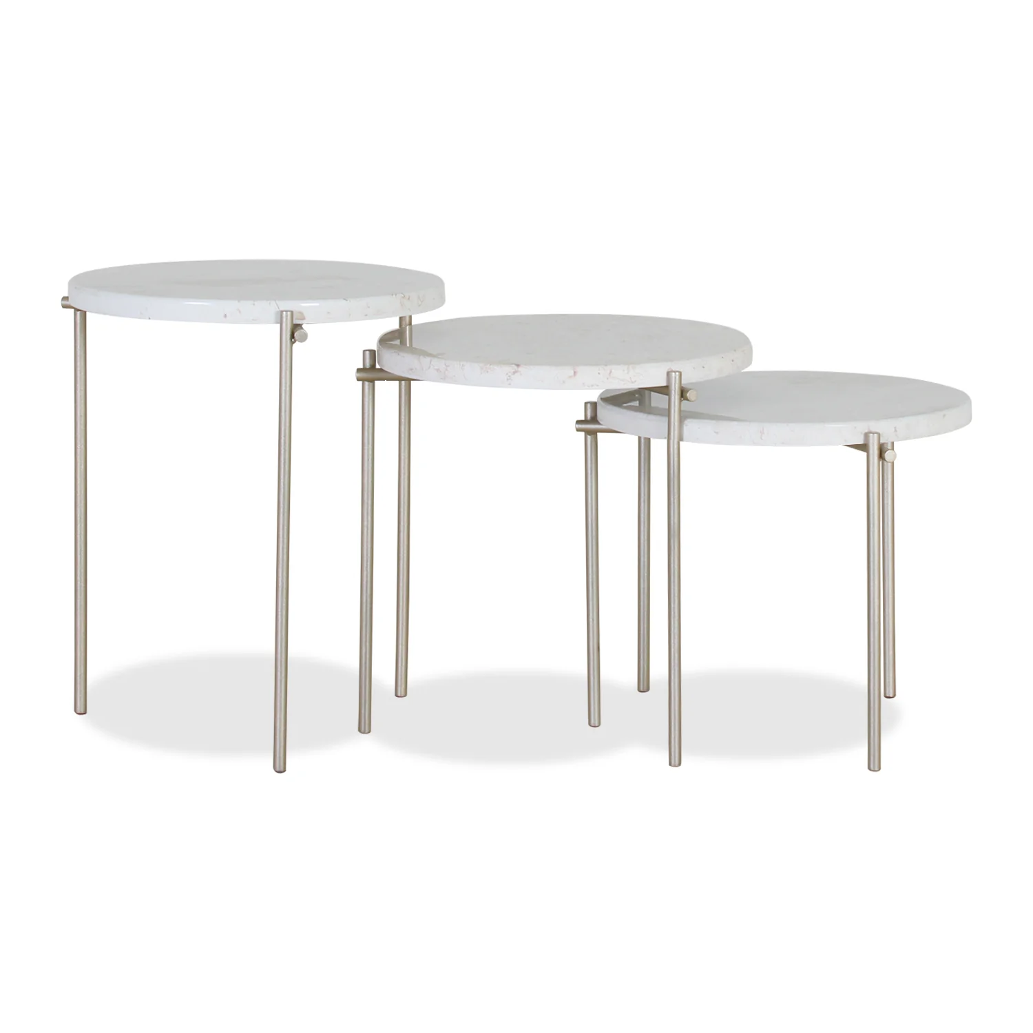 Mesa Decorativa Venus 47 Champaña - Image 3