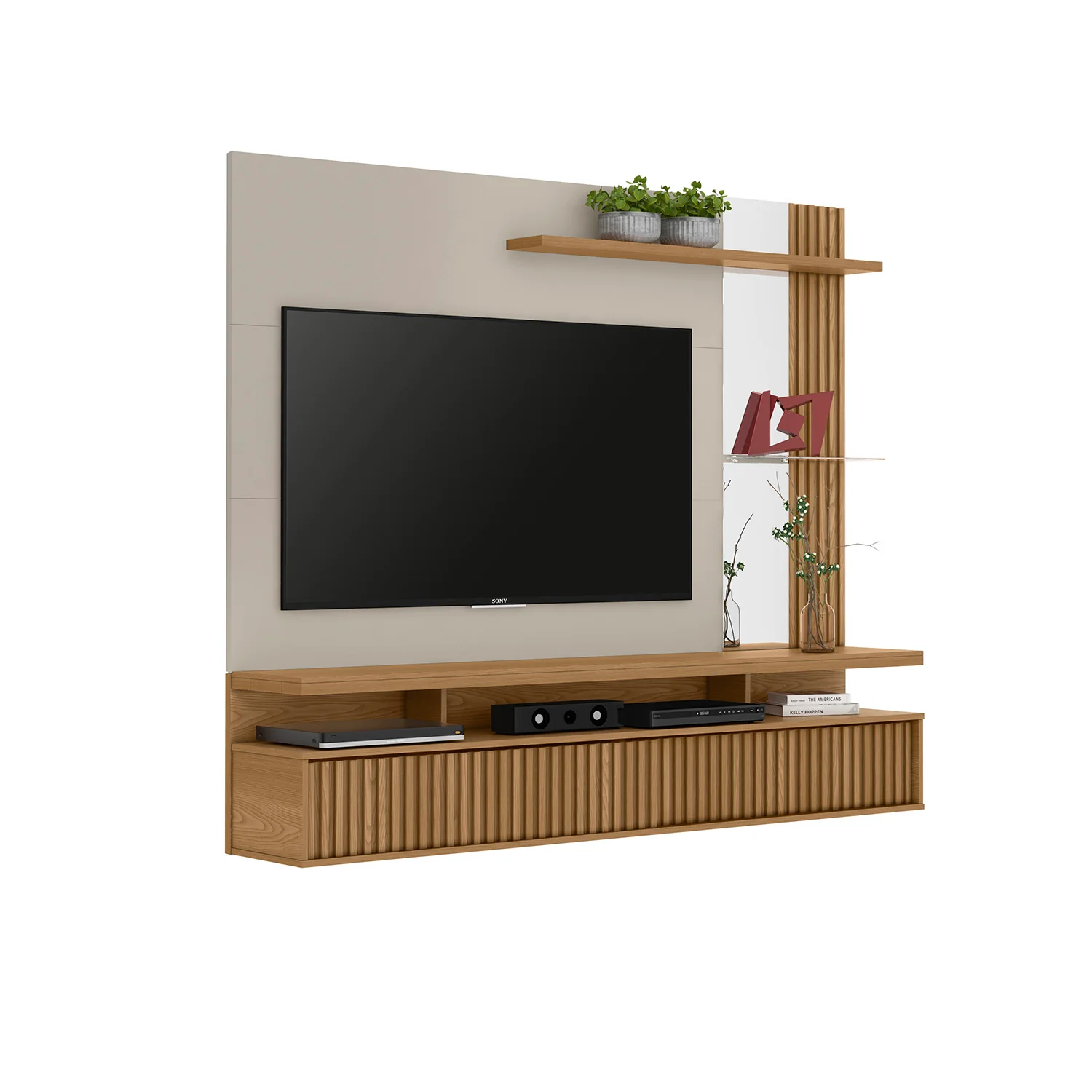 Panel de Tv Denver Natural, Off White 182X154X32 - Image 3