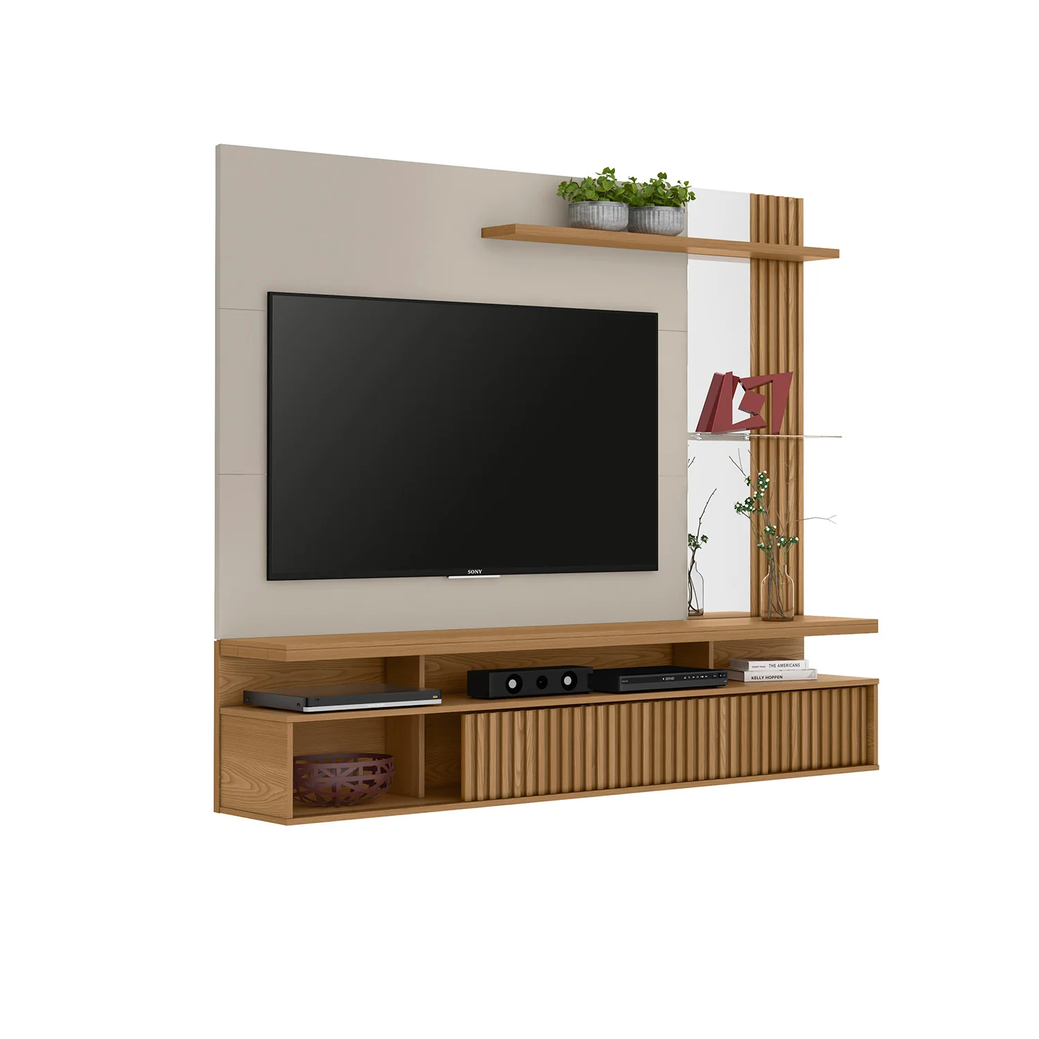 Panel de Tv Denver Natural, Off White 182X154X32 - Image 4
