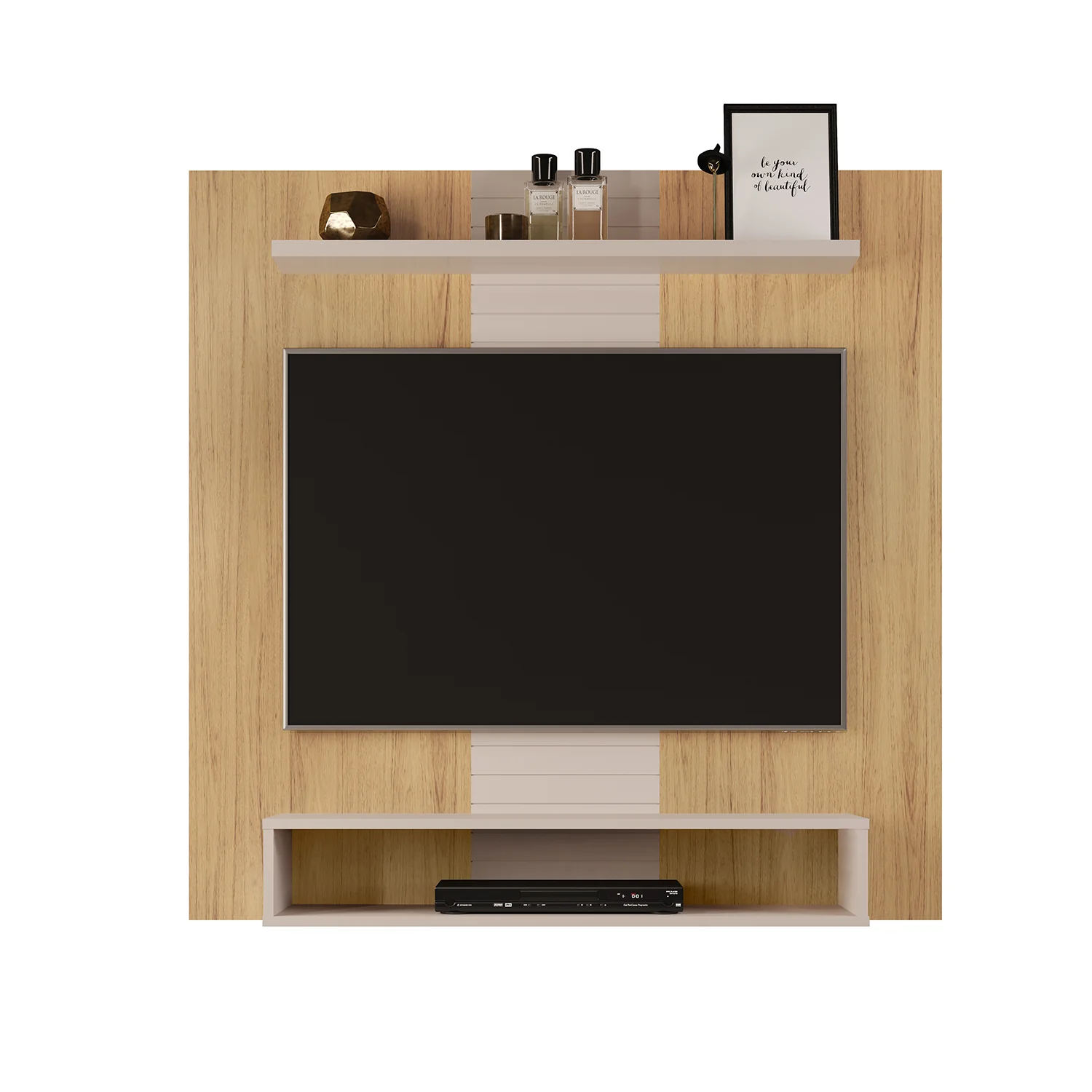 Panel de Tv Nixi Natural, Off White 120X120 - Image 3