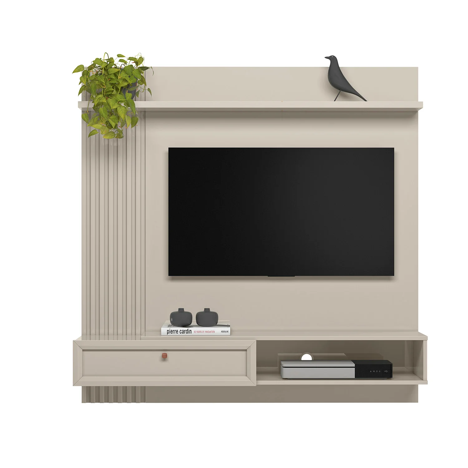 Panel De Tv Pier Off White 133X132X31 - Image 3
