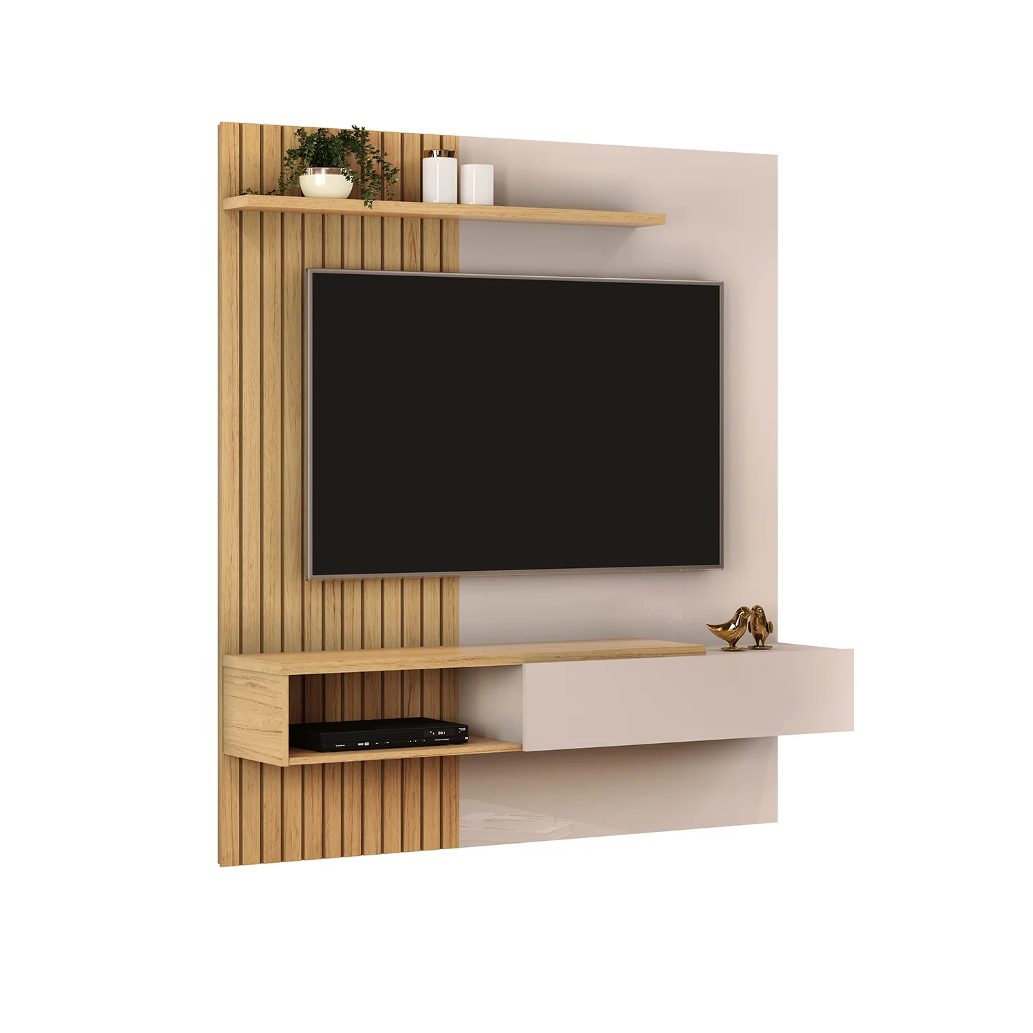 Panel de Tv Sari Natural, Off White 150X164 - Image 3