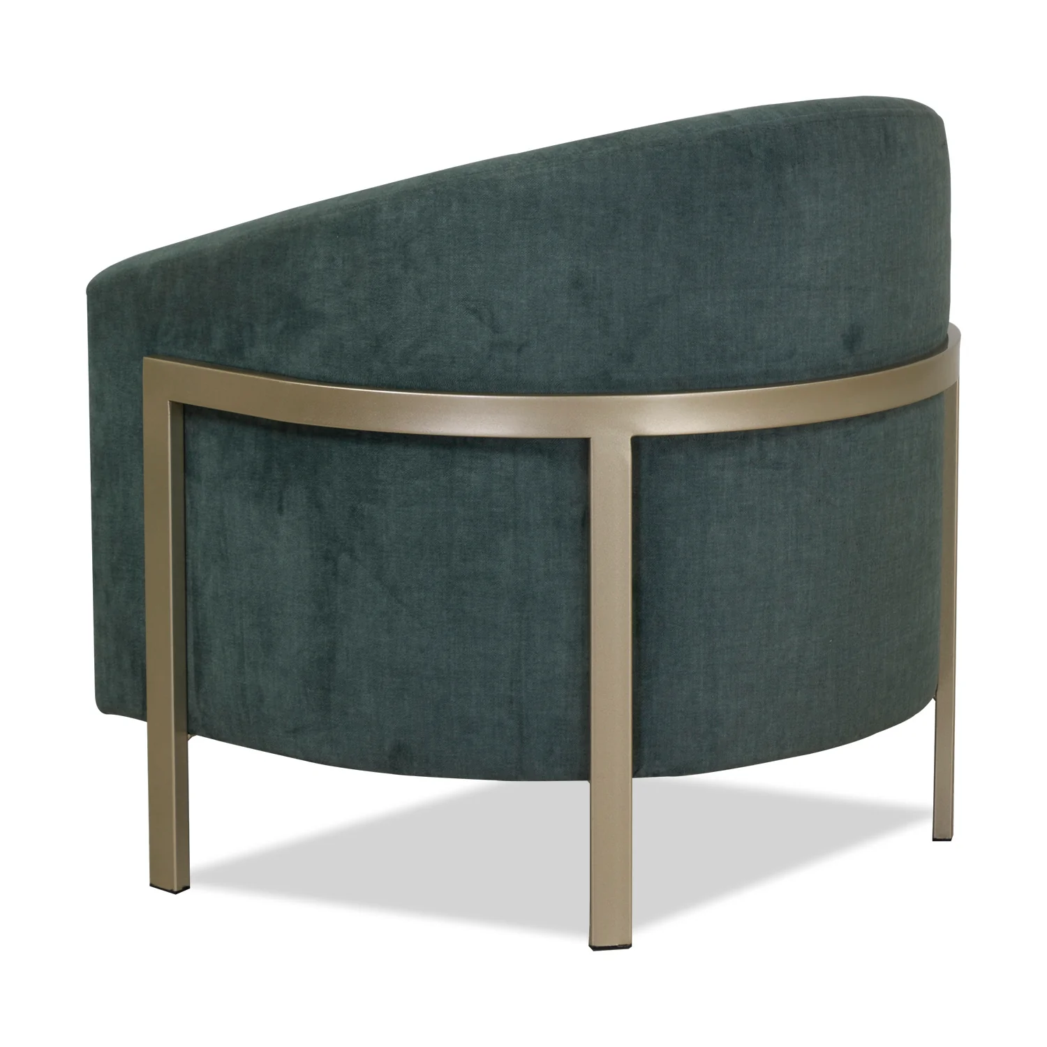 Poltrona Berlin Velvet Verde, Champaña - Image 3