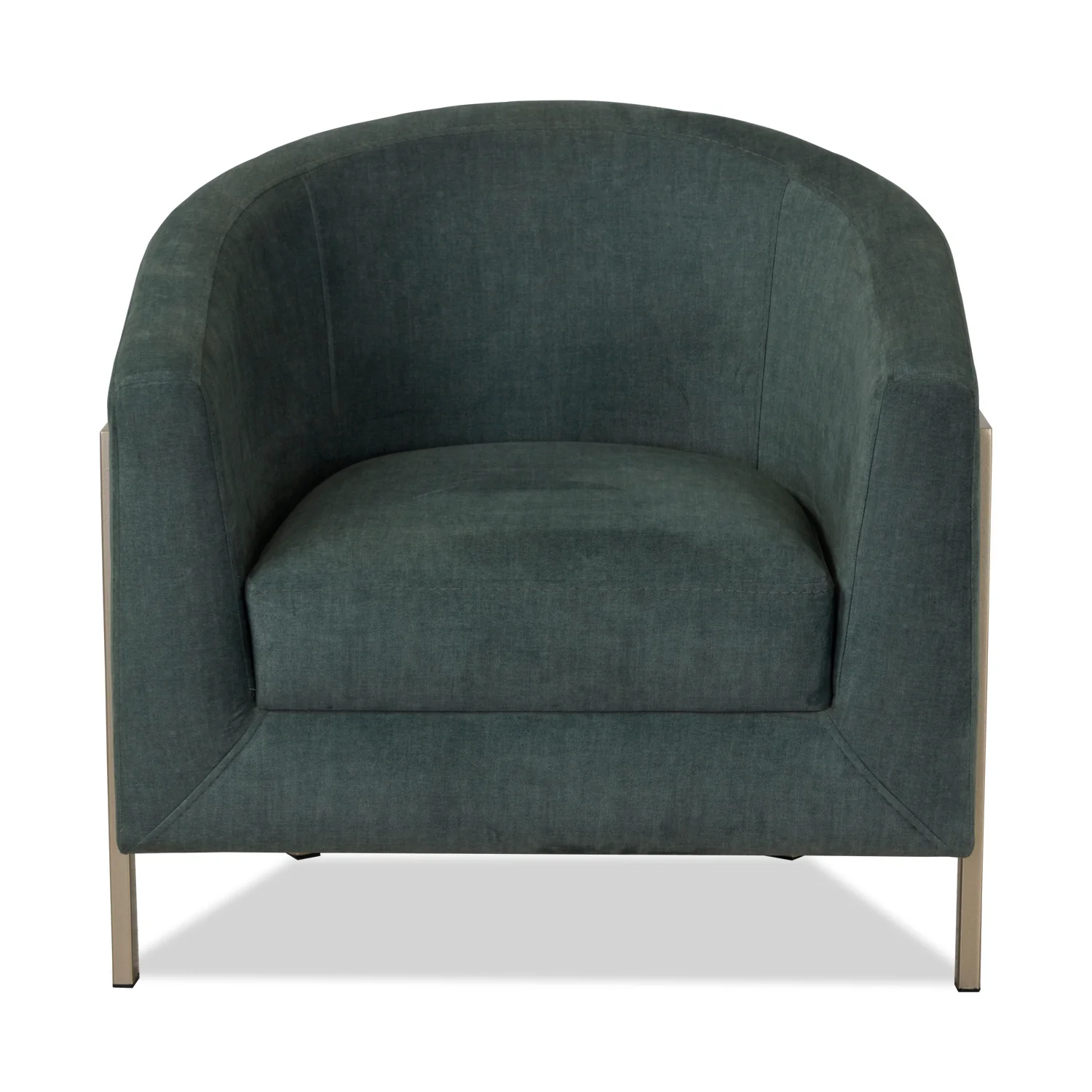 Poltrona Berlin Velvet Verde, Champaña - Image 4