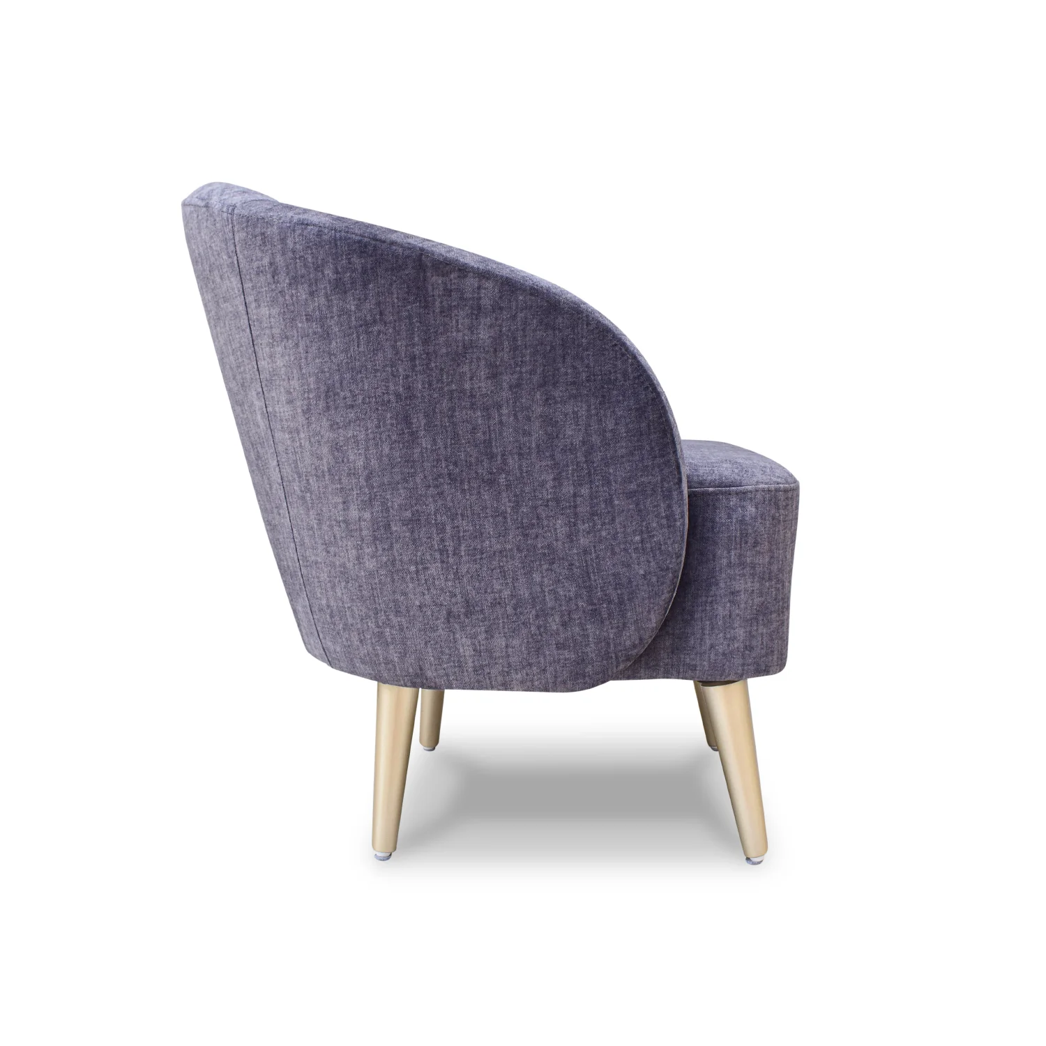 Poltrona Colin Atlas Gris, Champaña - Image 3
