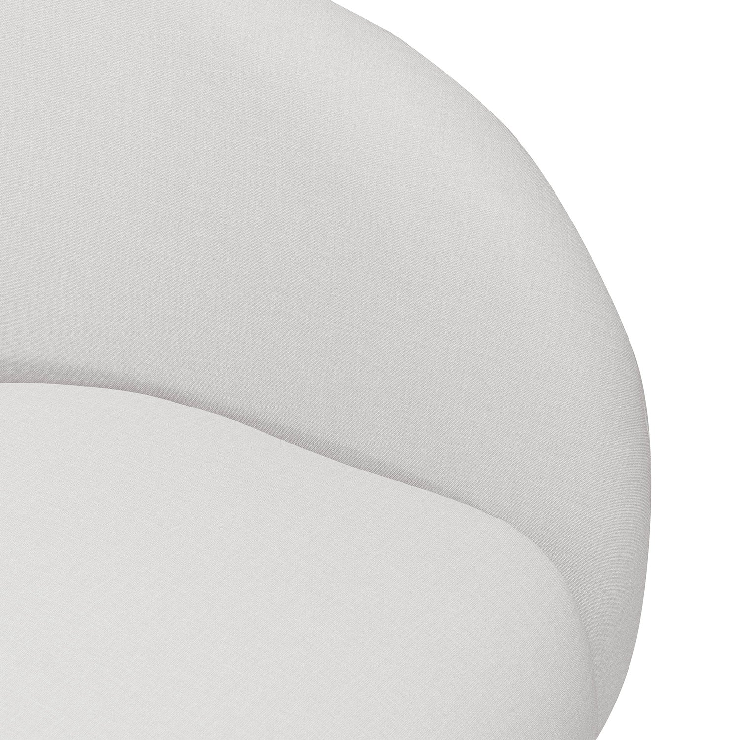 Poltrona Emilly Giratoria Eurolino Blanco Puro, Champaña - Image 6