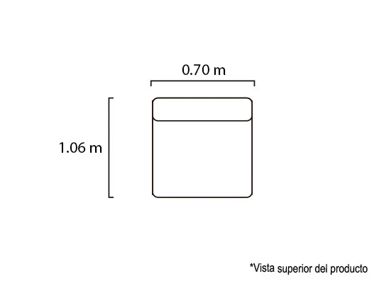 Poltrona Nizza Velvet Eleganza Plata, Champaña - Image 3