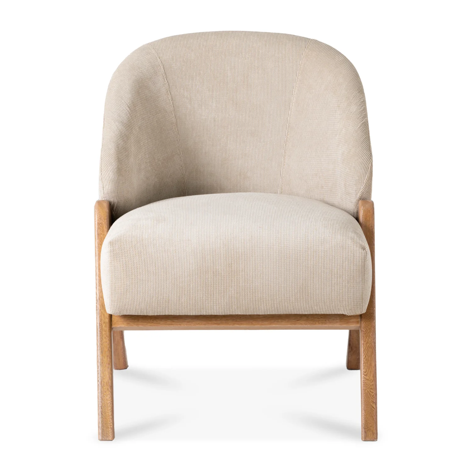 Poltrona Ryan Nhilo Taupe, Natural - Image 3