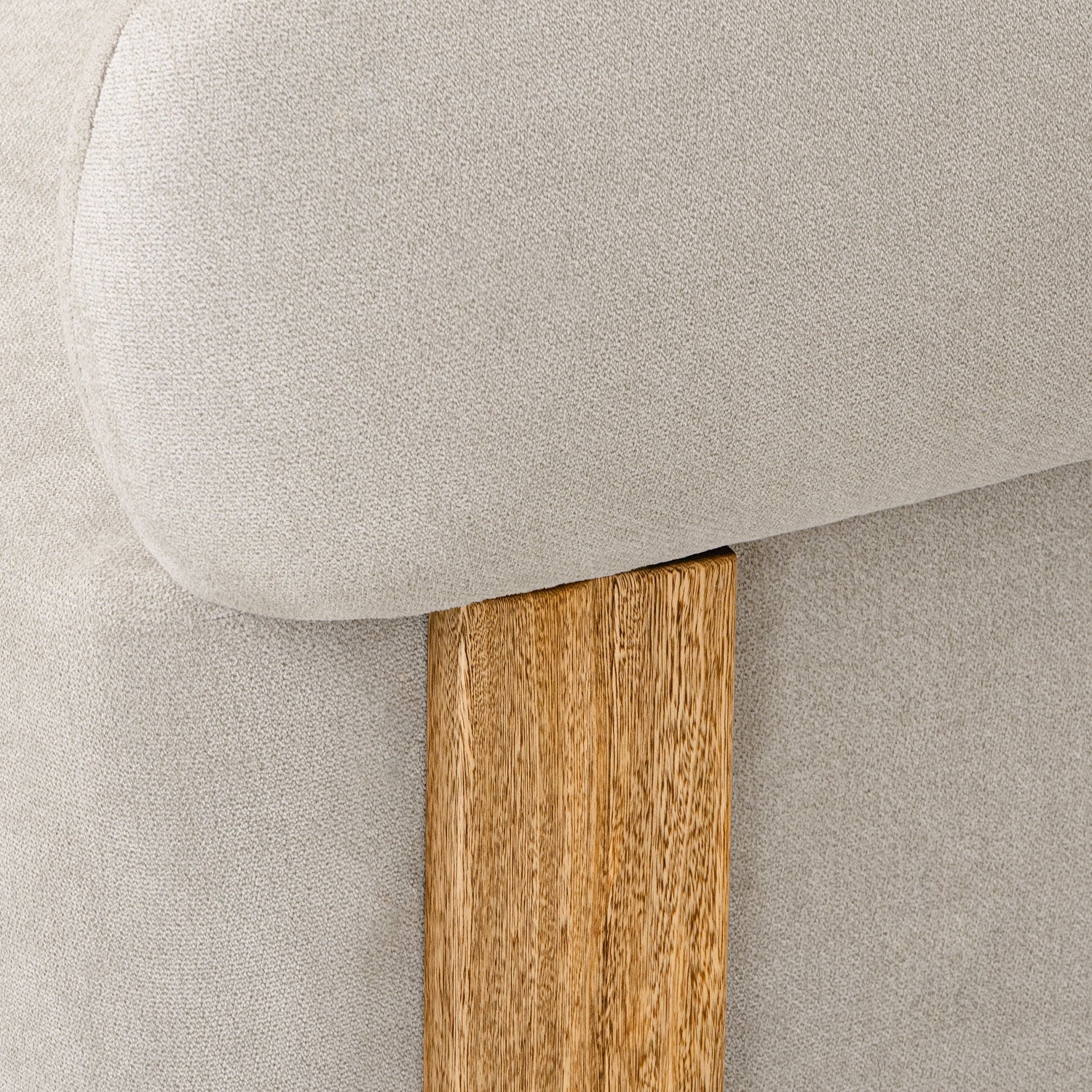 Poltrona Sabina Microfibra Impetu Beige, Natural - Image 4