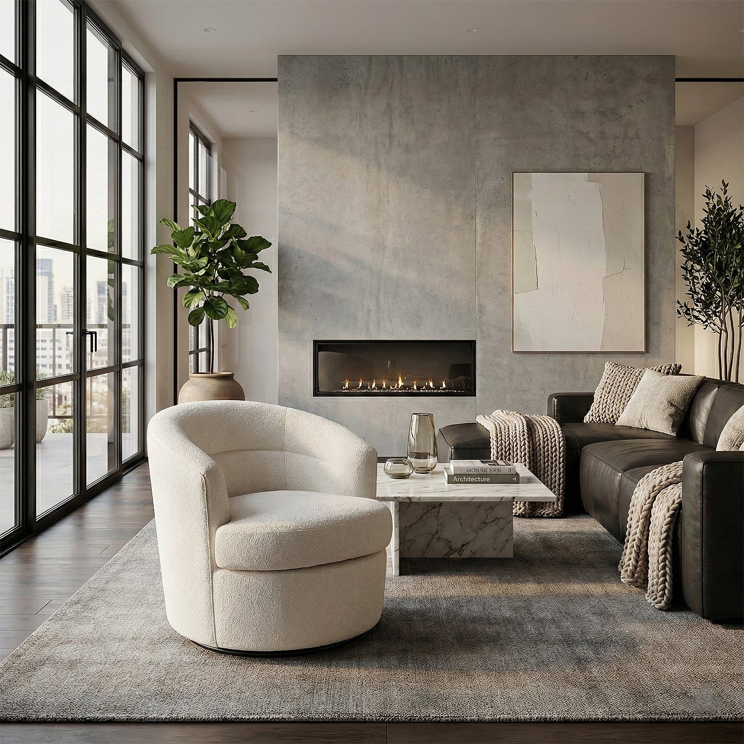 Poltrona Sherin Beige - Image 2
