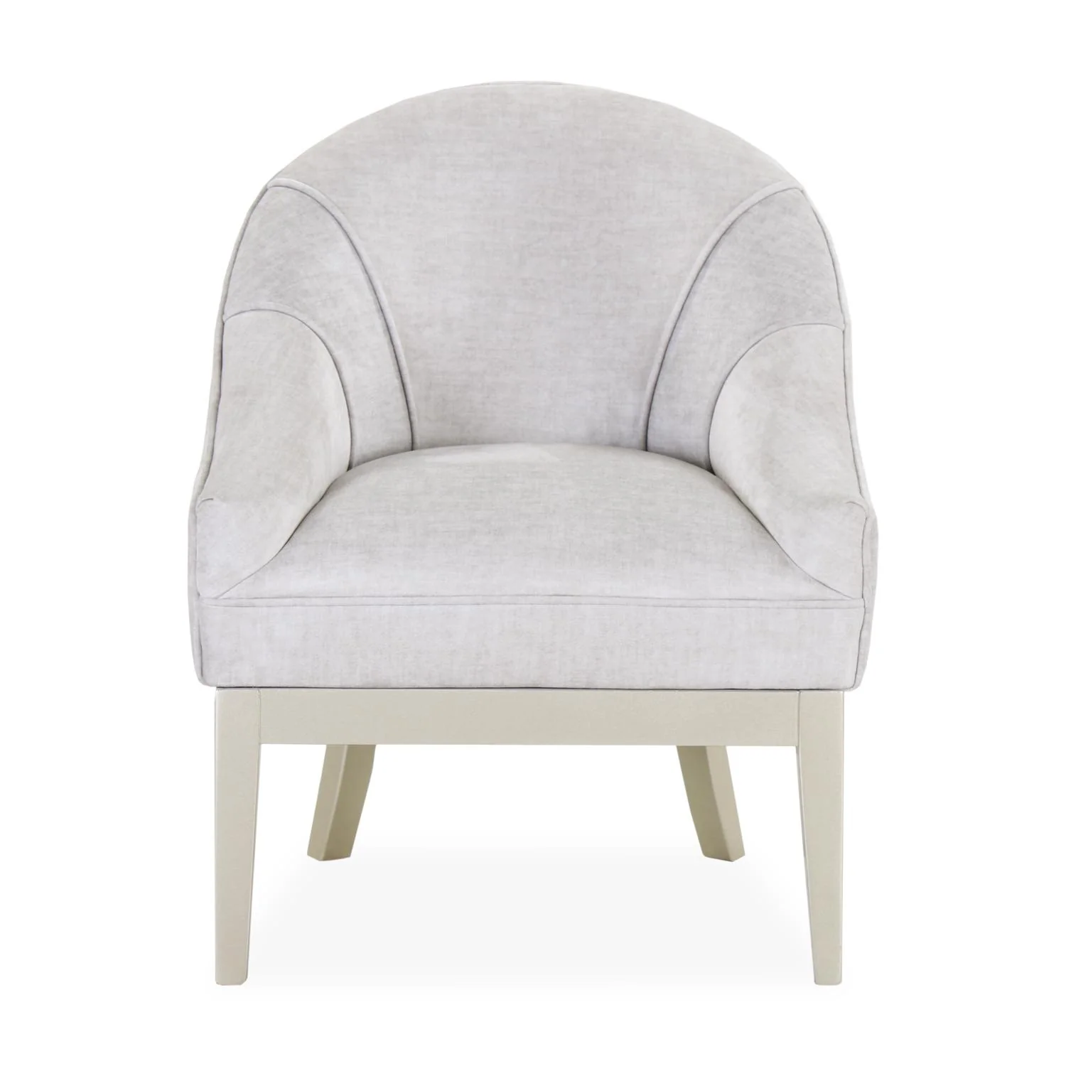 Poltrona Vivaldi Velvet Marmol, Champaña Premium - Image 3