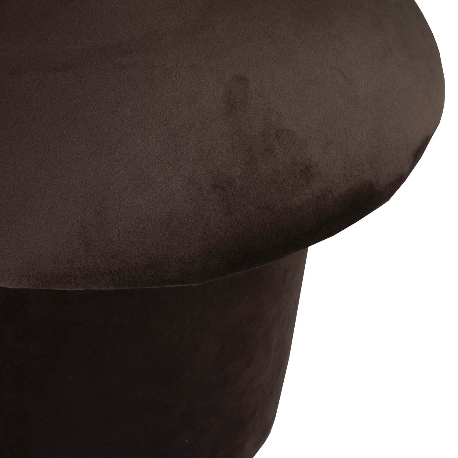 Puff Baul Filip Velvet Chocolate - Image 4