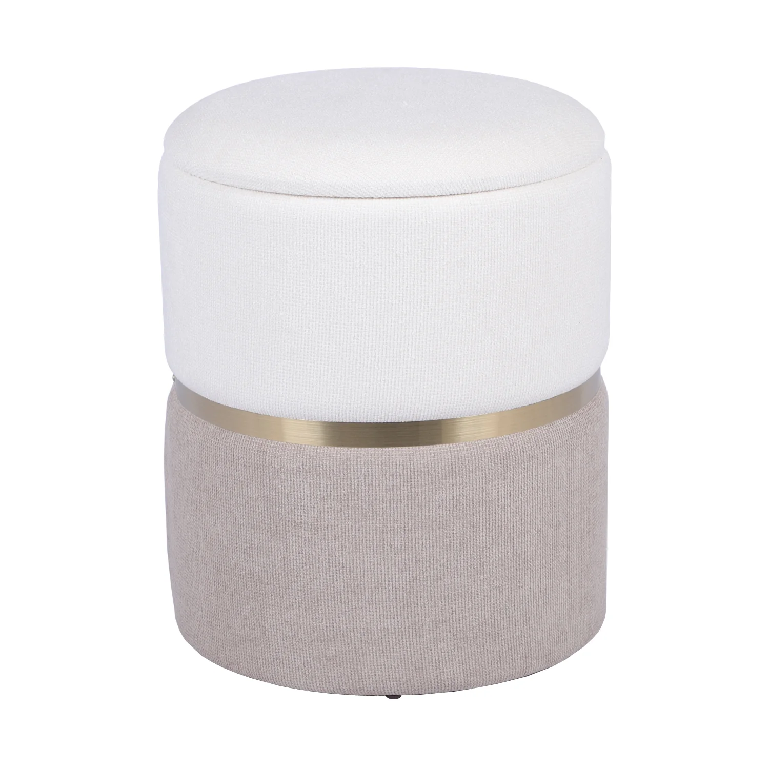 Puff Cavali  Crema 36X36X44 - Image 3