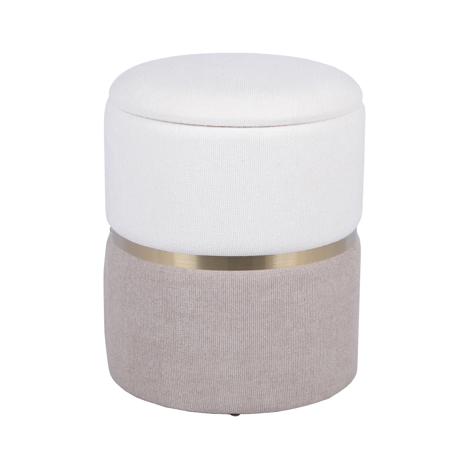 Puff Cavali  Crema 36X36X44 - Image 4