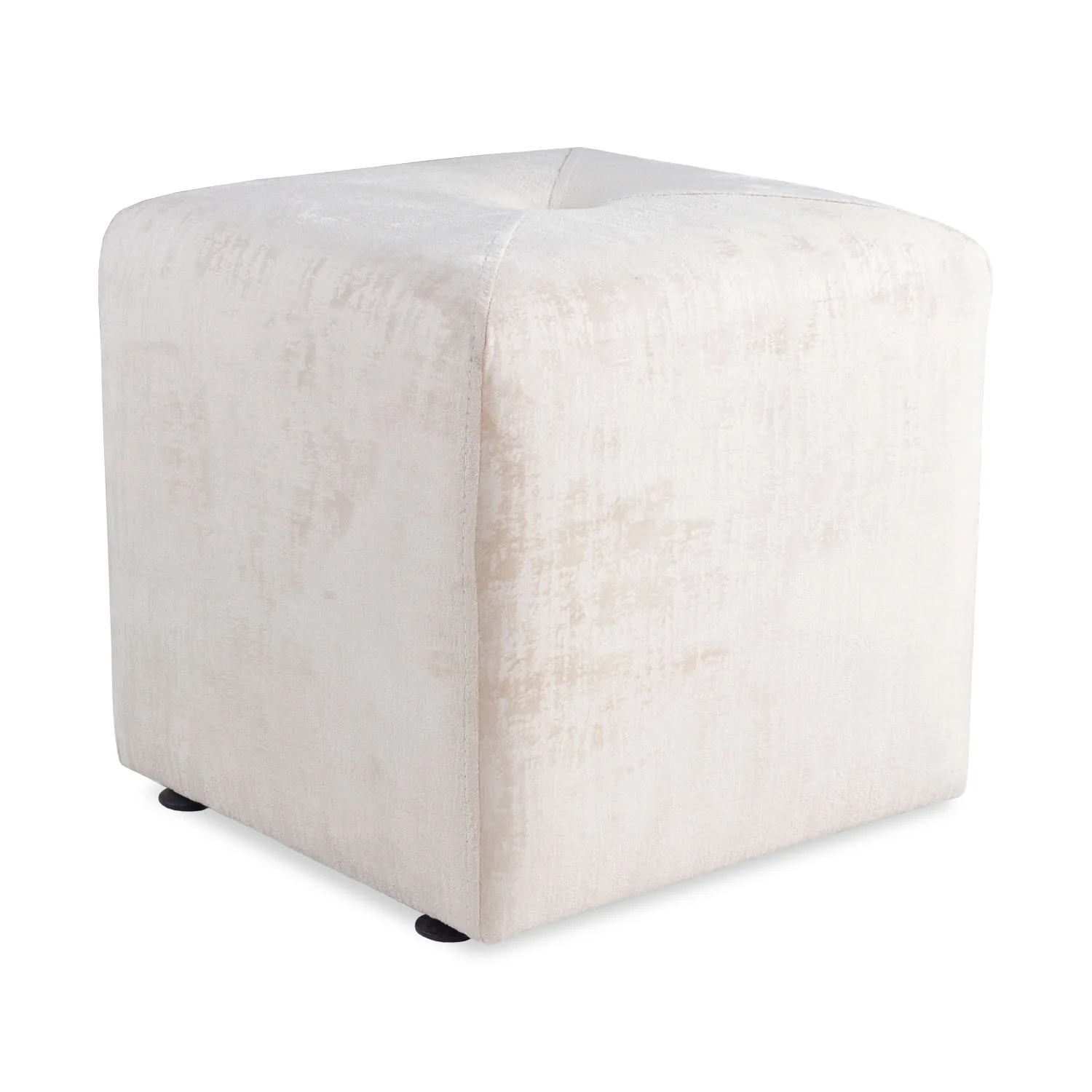 Puff Omega Chenille Wonder Beige - Image 3