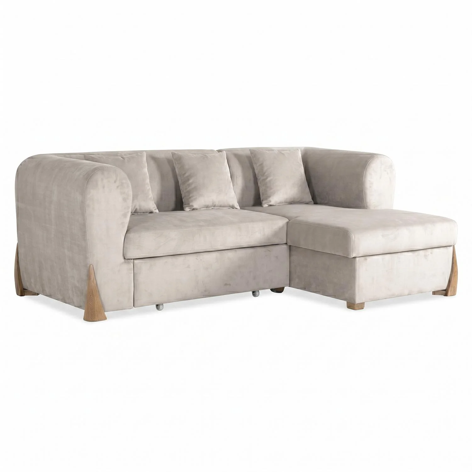 Sala Cama Bell Impetu Beige, Natural Orientación Derecha - Image 3