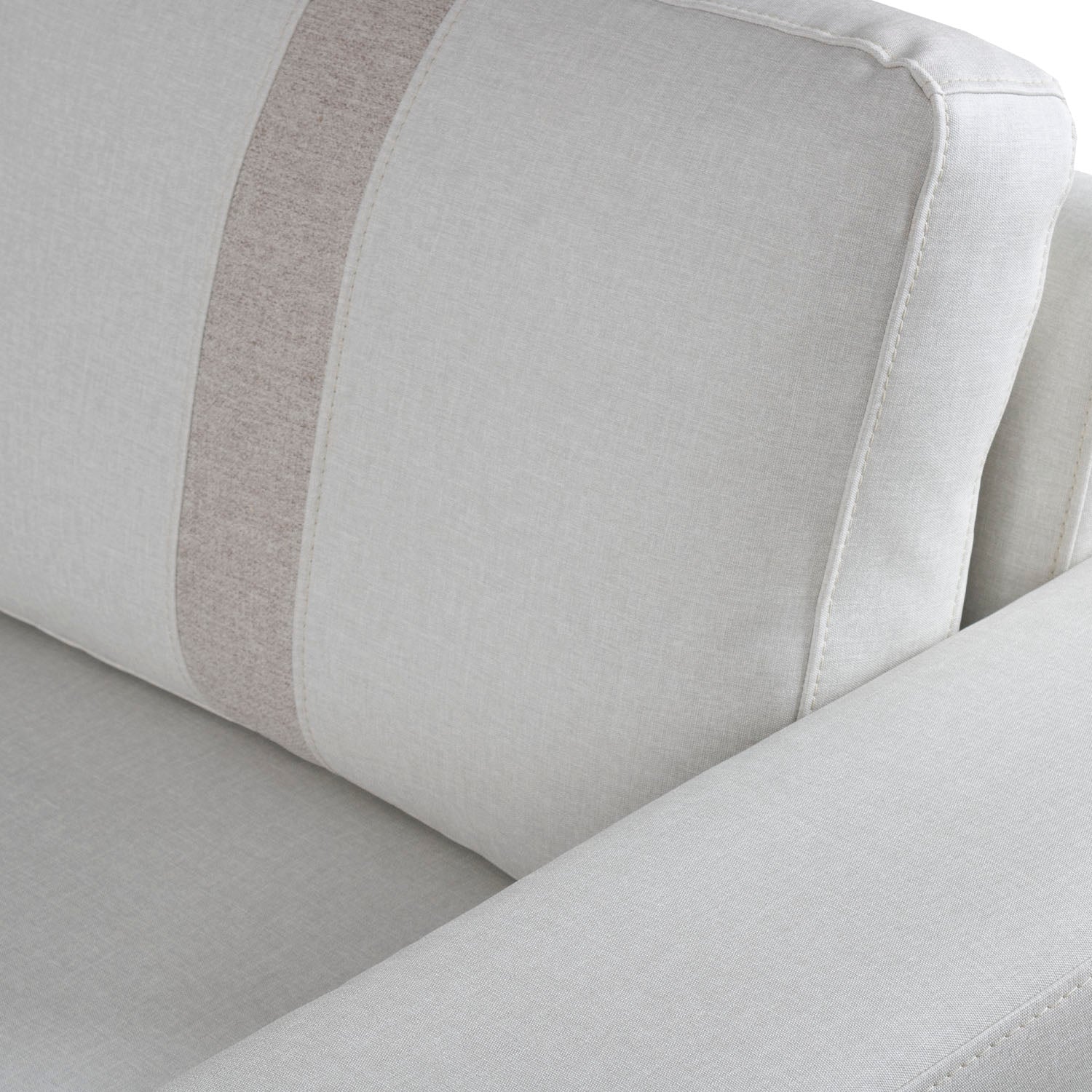 Sala Cama Dior Eurolino Blanco, Champaña 245x245, Espaldar Fijo, Brazo Desmontable - Image 5