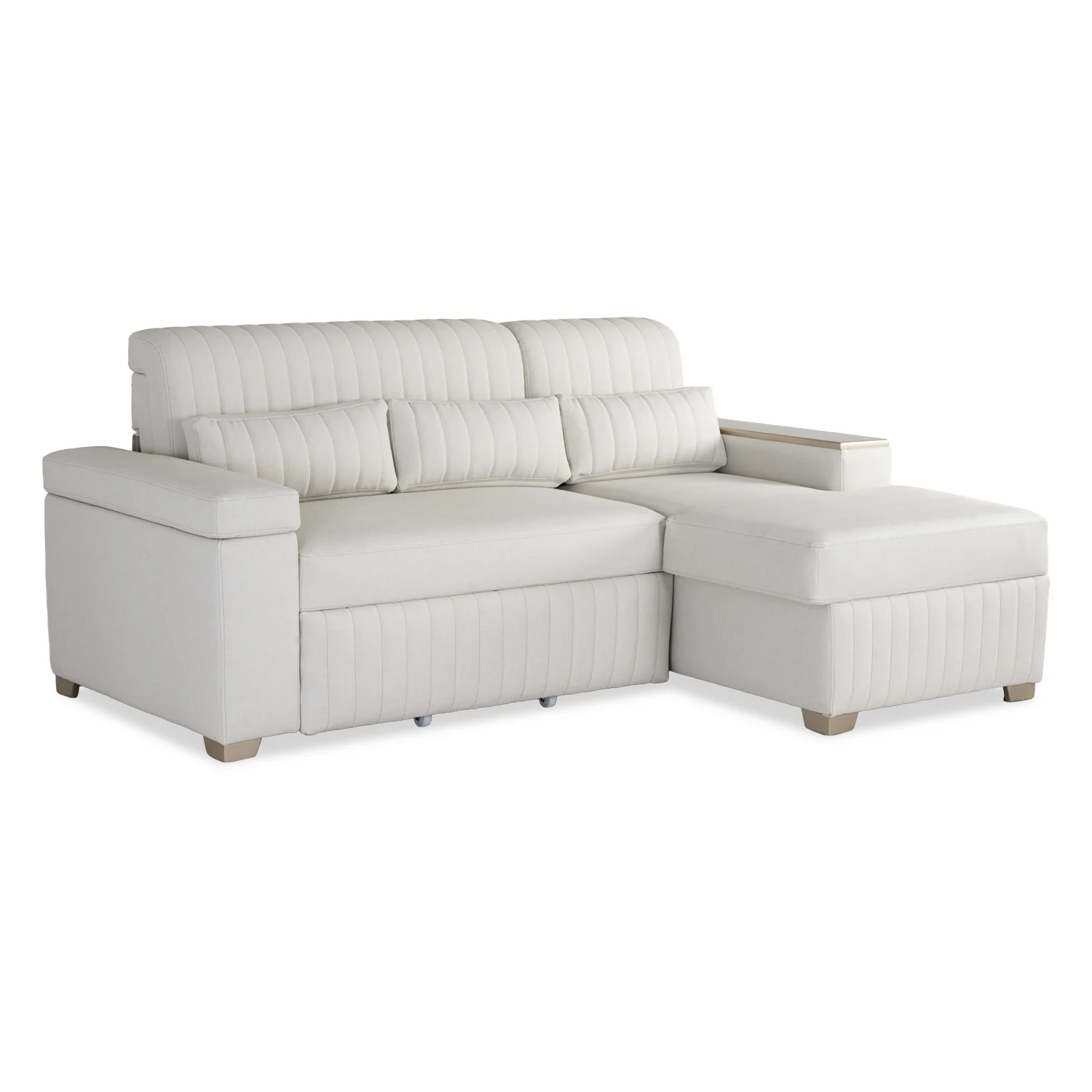 Sala Cama Robi Eurolino Blanco Puro Lado Der