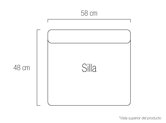 Silla Comedor Bulgary Chenille Oro, Blanco - Image 3