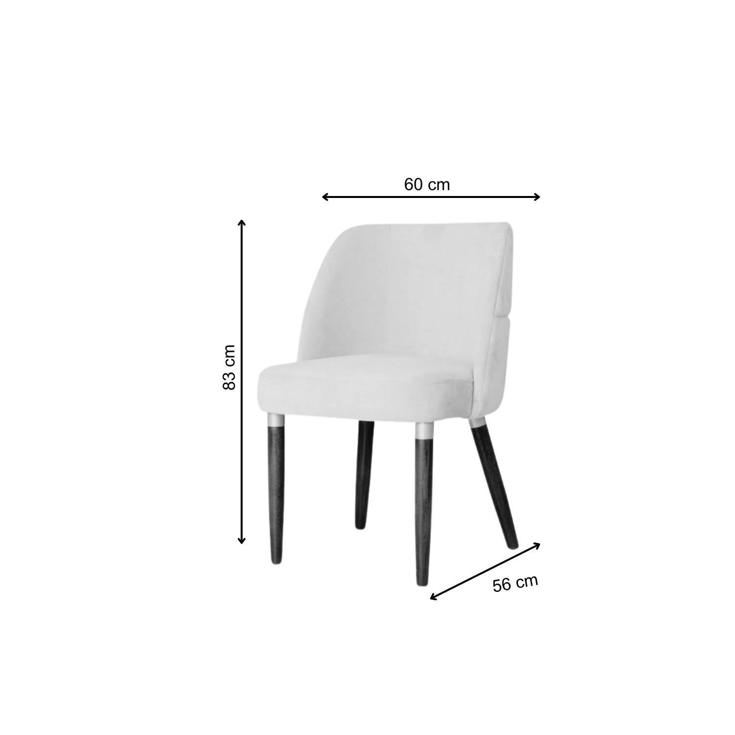 Silla Nicole Lino York Home, Natural - Image 4