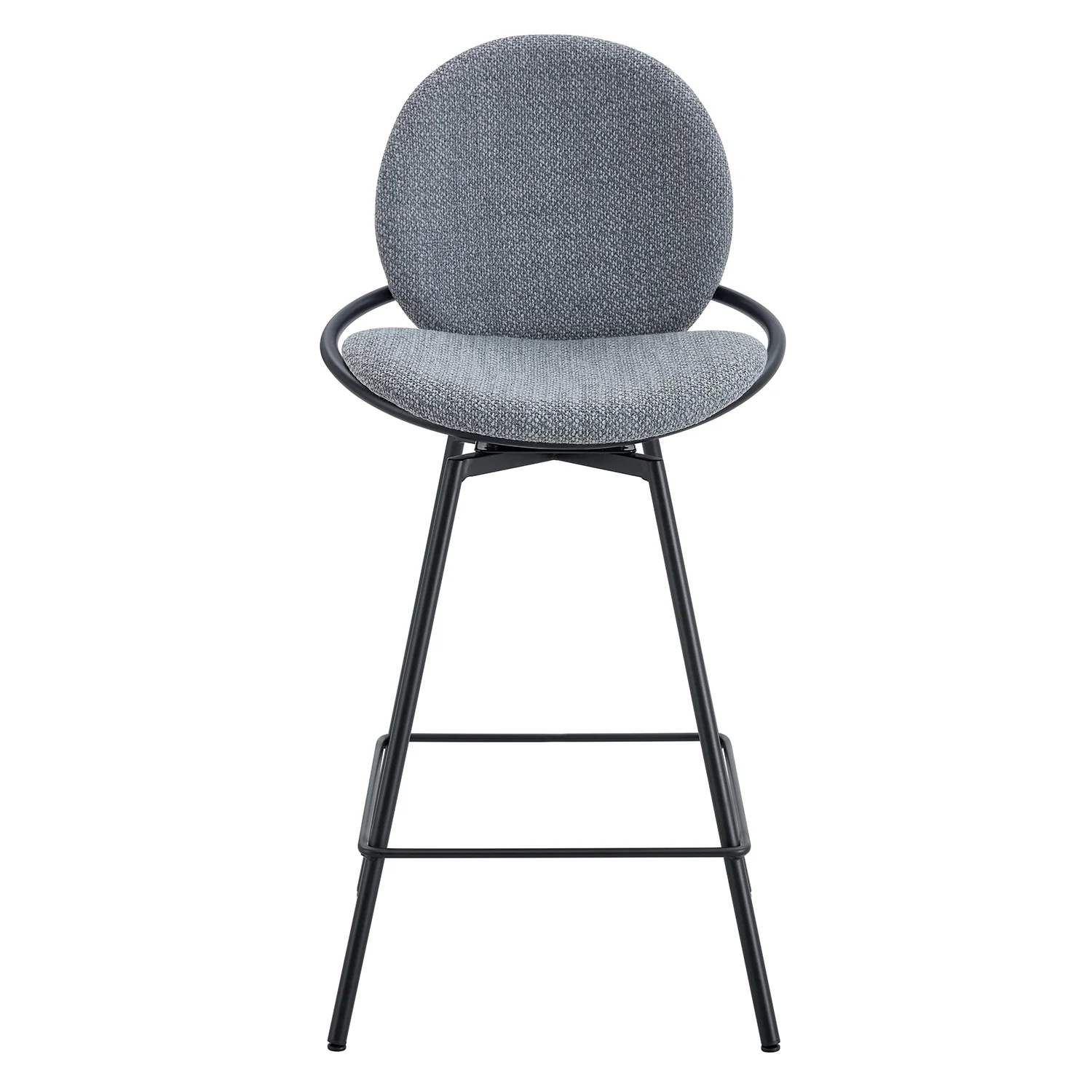 Silla para Barra Alec Gris Giratoria - Image 3