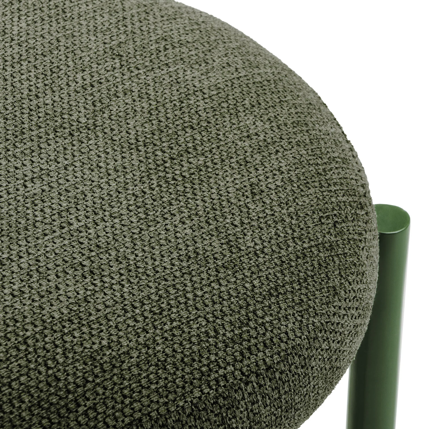 Silla Para Barra Arthur Velvet Verde Olivo - Image 3