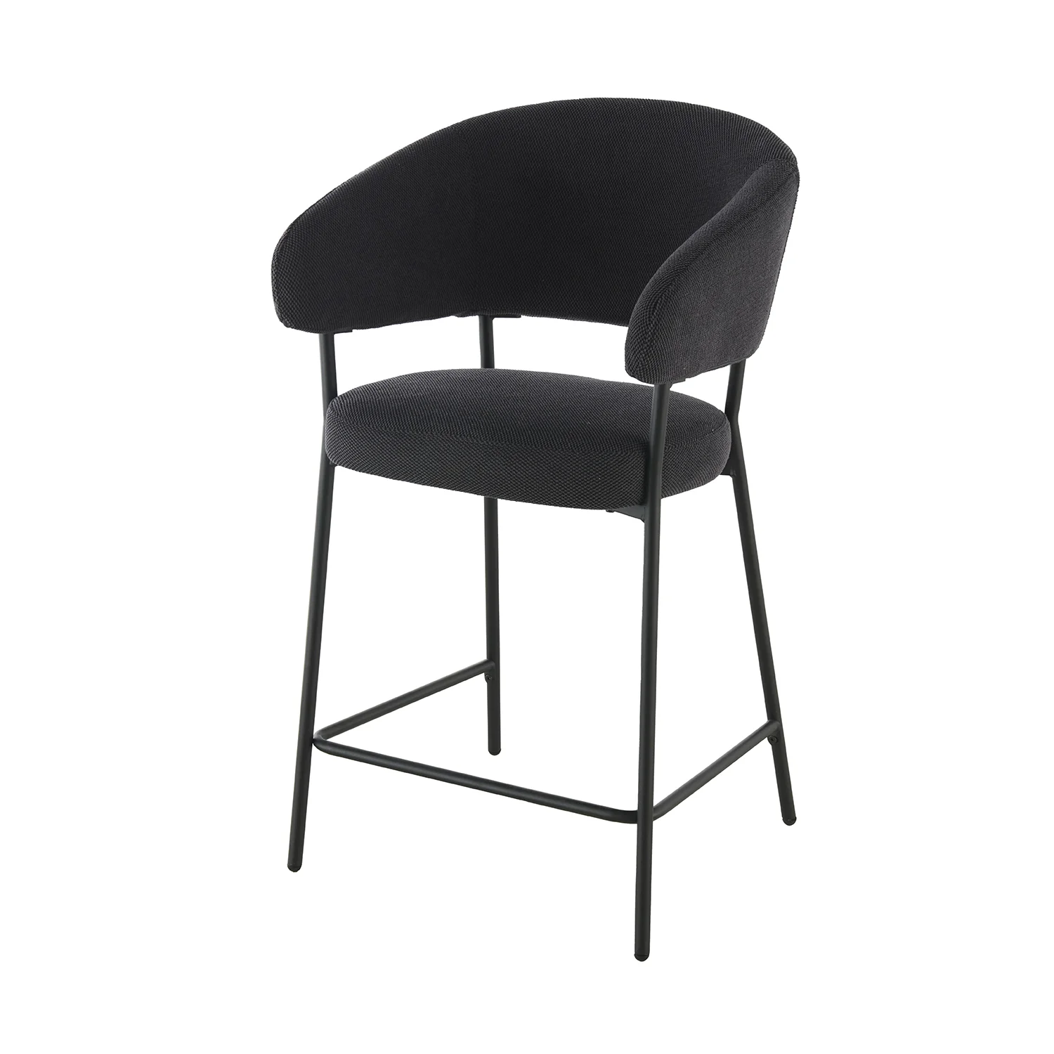 Silla Para Barra  Bob Negro 57X54X96 (65Cm) - Image 2