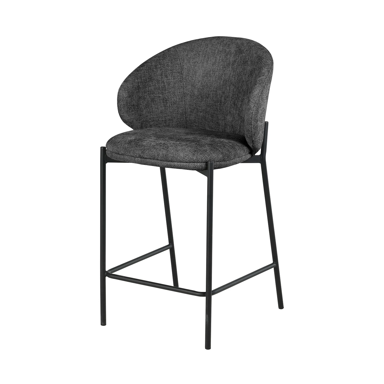 Silla Para Barra Bruce Gris 52X54X104 (75Cm) - Image 2