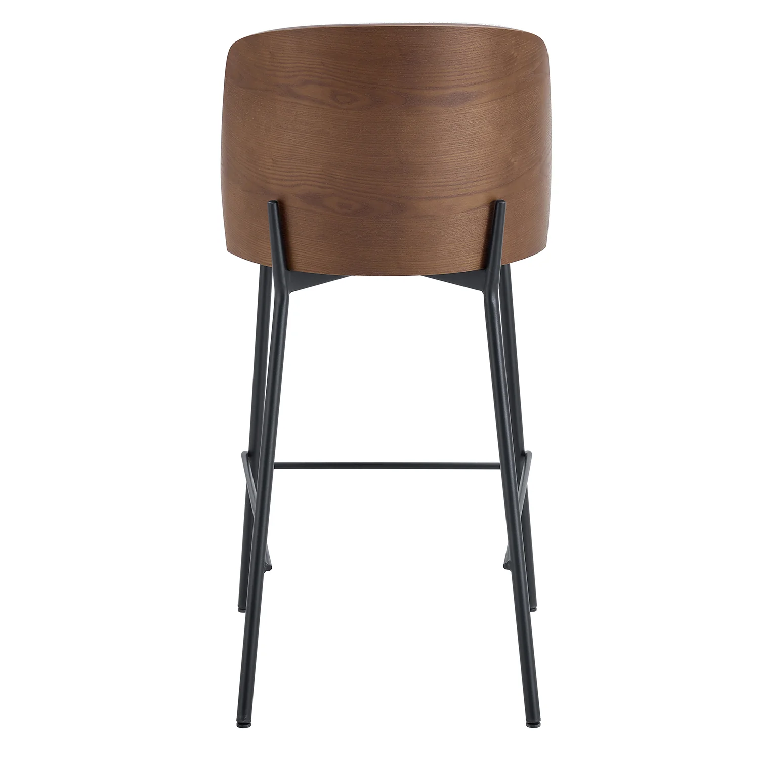 Silla para Barra Kim Beige, Nuez - Image 5