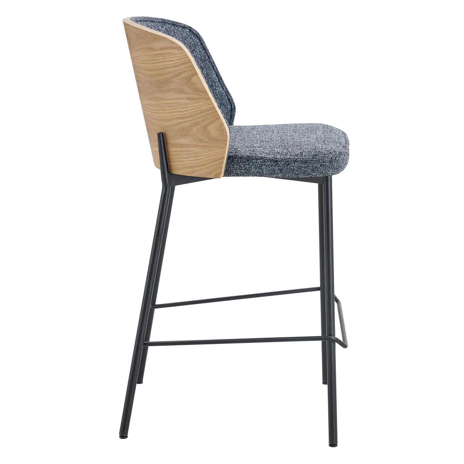 Silla para Barra Kim Plomo, Natural - Image 4