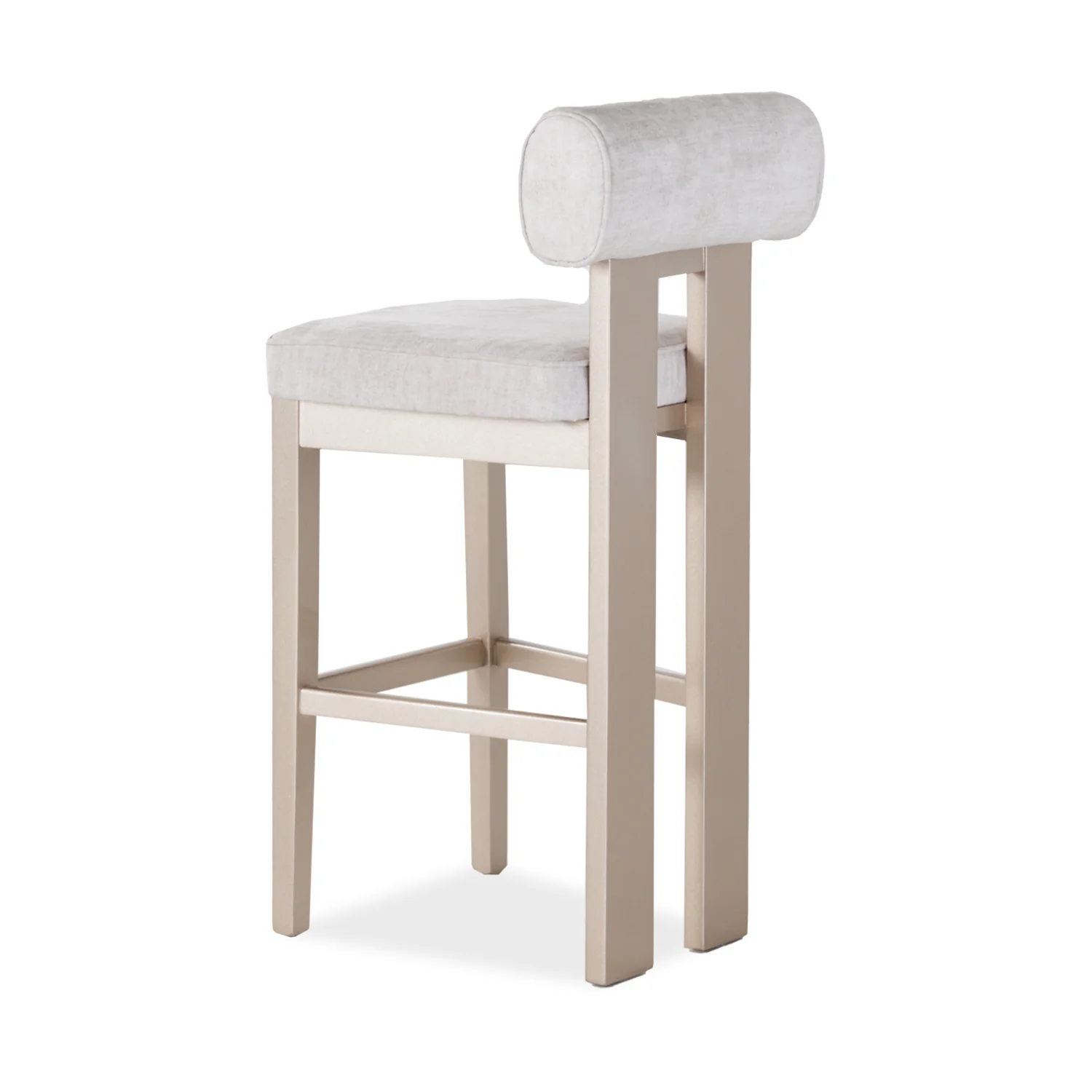 Silla Para Barra Nova Atlas Marmol, Champaña - Image 4