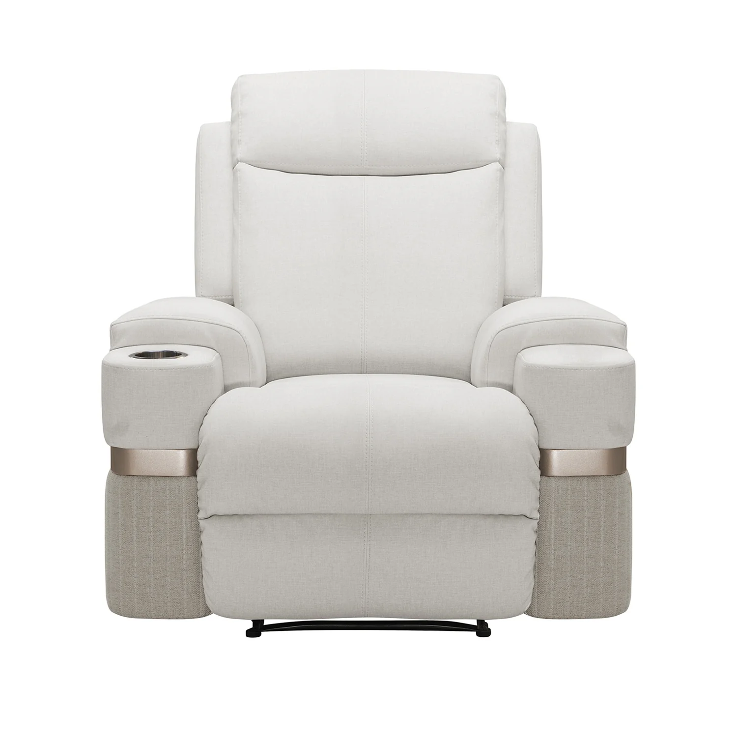 Silla Reclinable Dior Eurolino Blanco Puro, Champaña Eléctrica