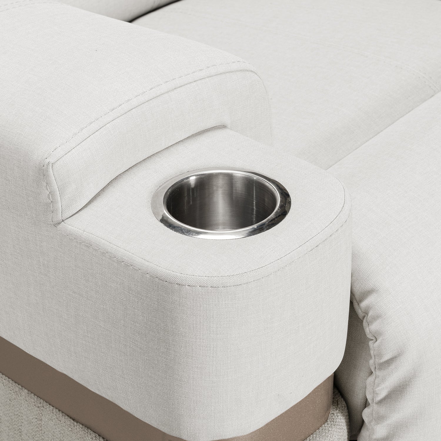 Silla Reclinable Dior Eurolino Blanco Puro, Champaña Eléctrica - Image 10