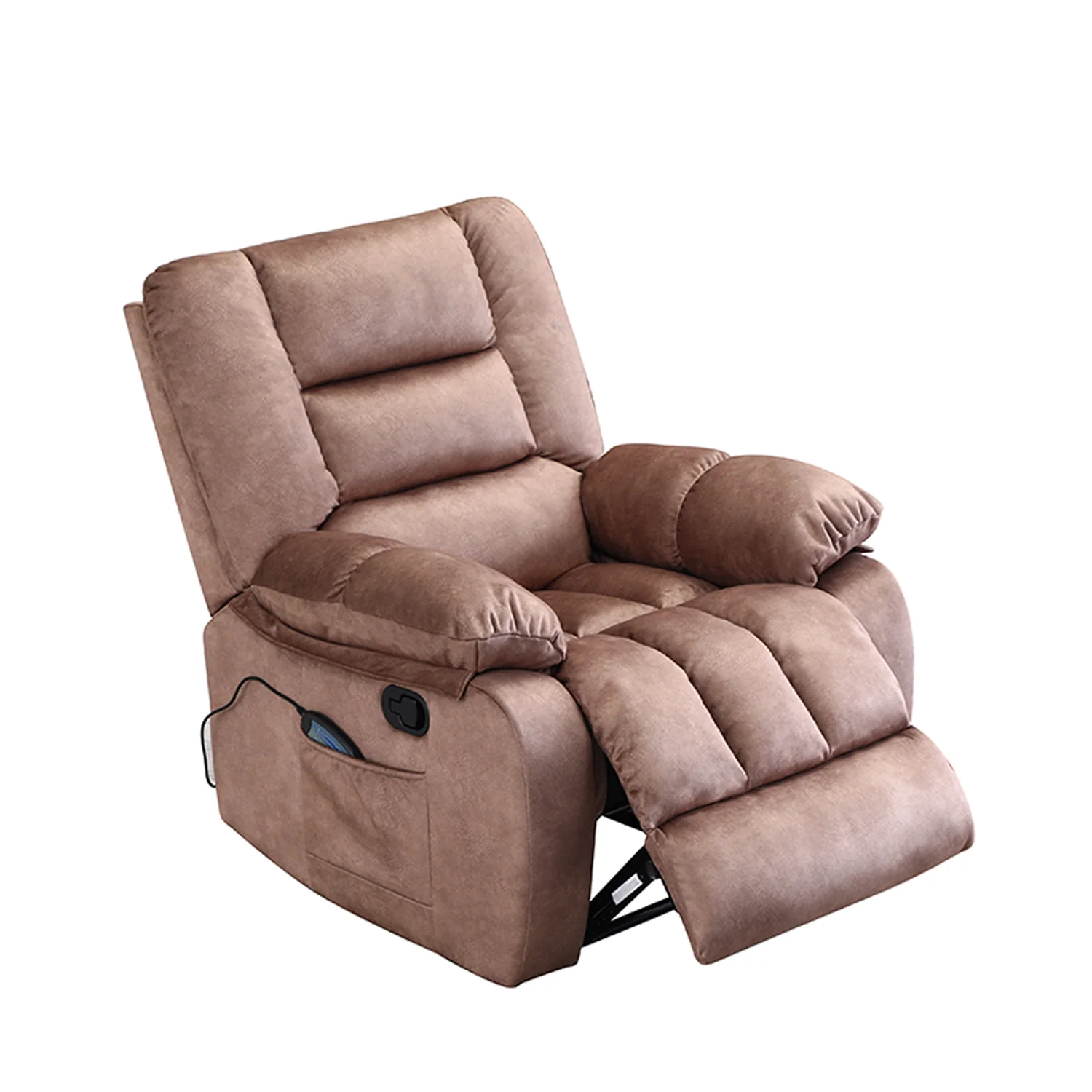 Sillón Reclinable Alfa Velvet Mocca - Image 4