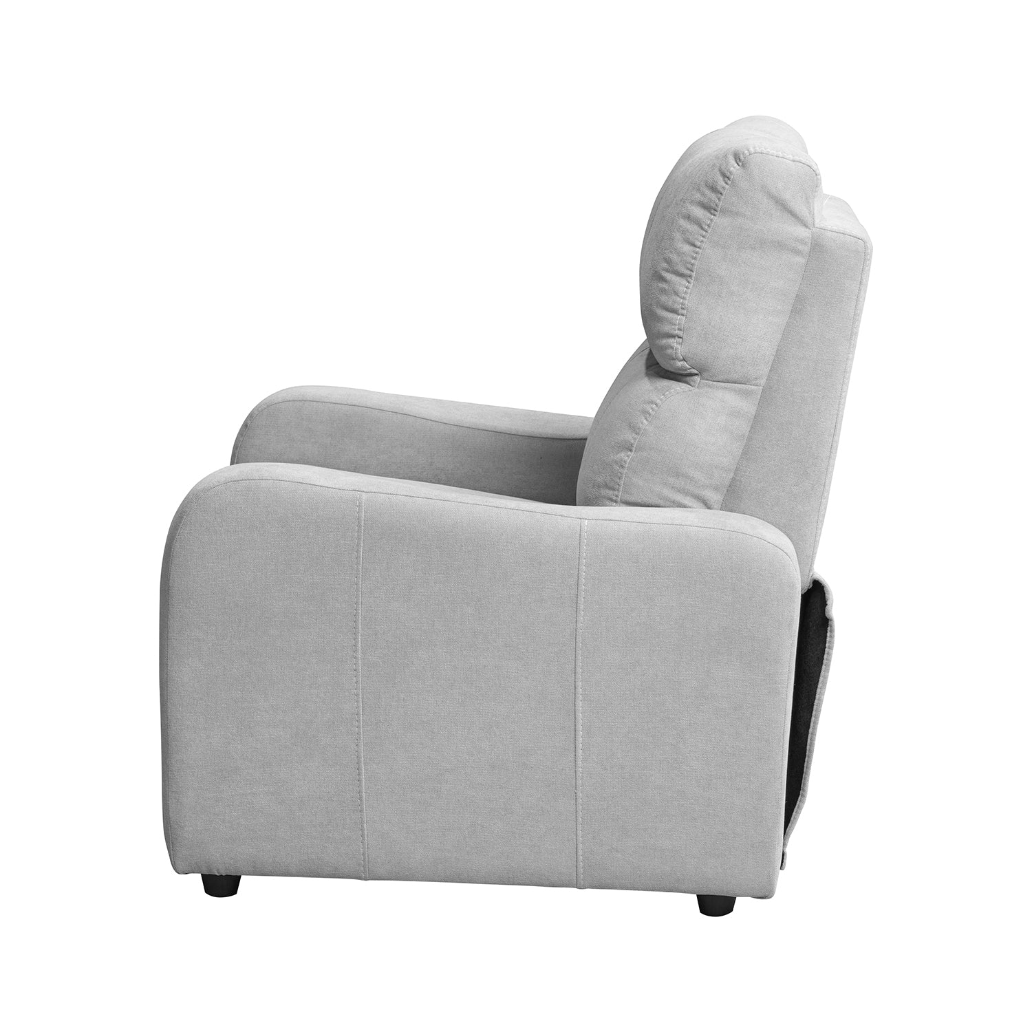 Sillón Reclinable Daytona Microfibra Kazan Plata - Image 6