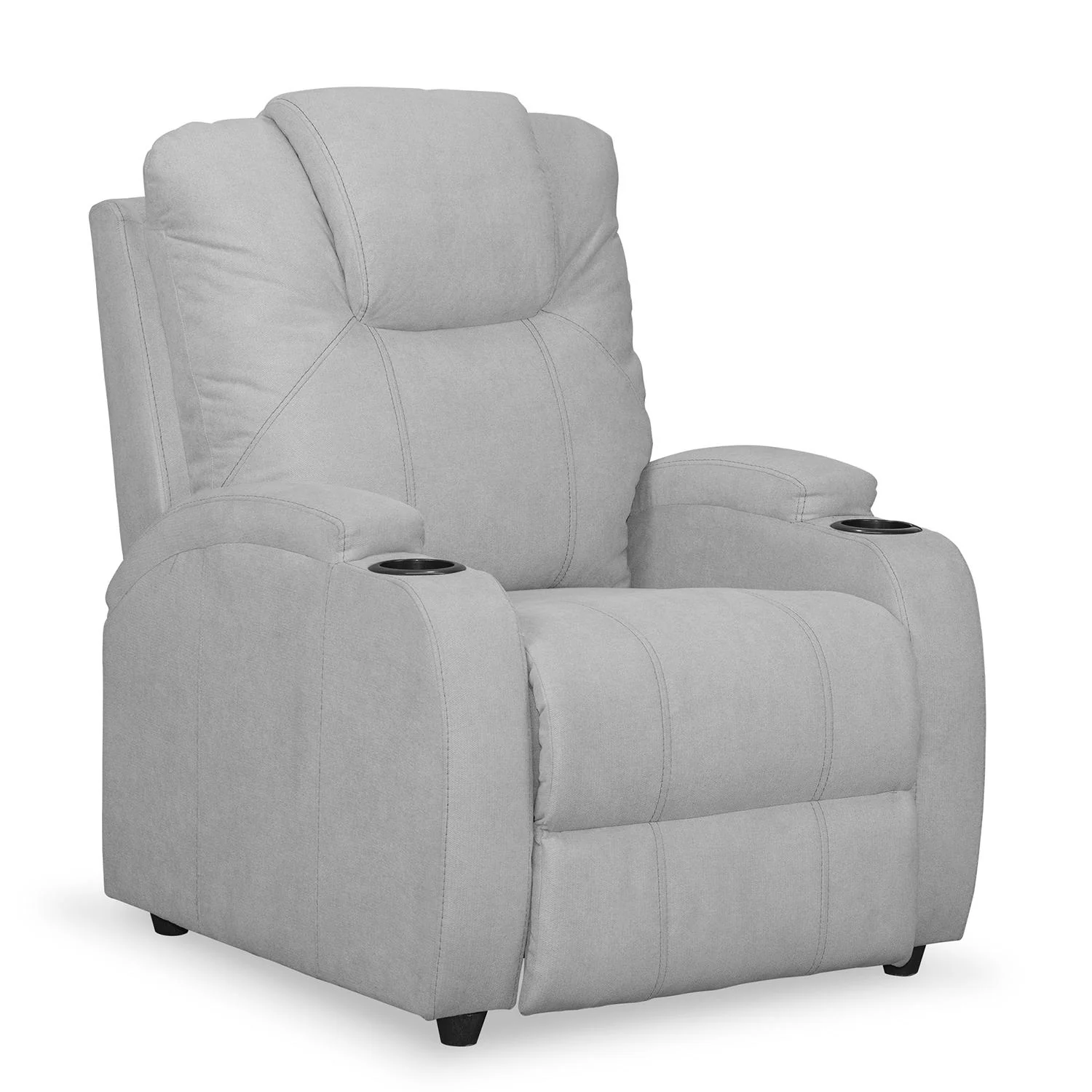 Sillón Reclinable Matti Microfibra Gris - Image 3