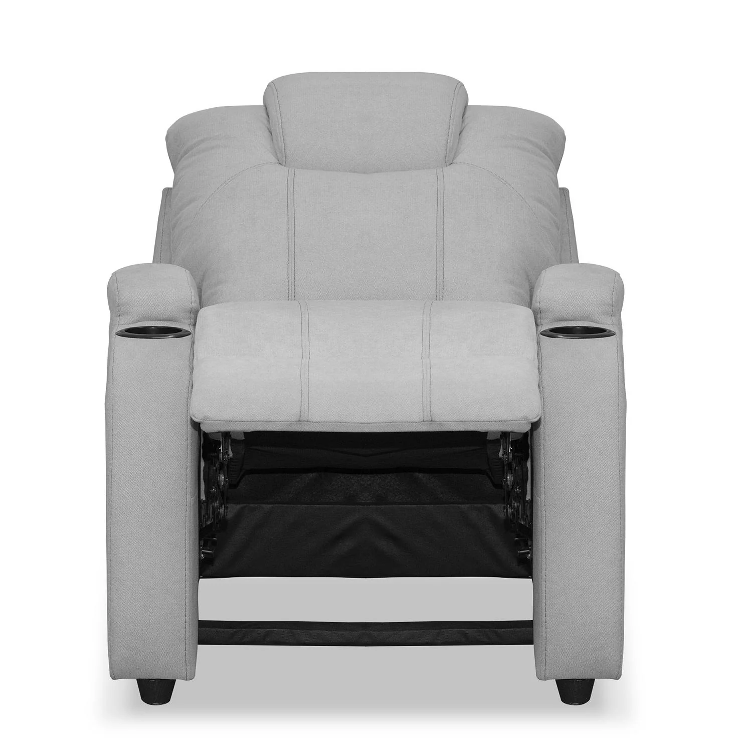 Sillón Reclinable Matti Microfibra Gris - Image 5