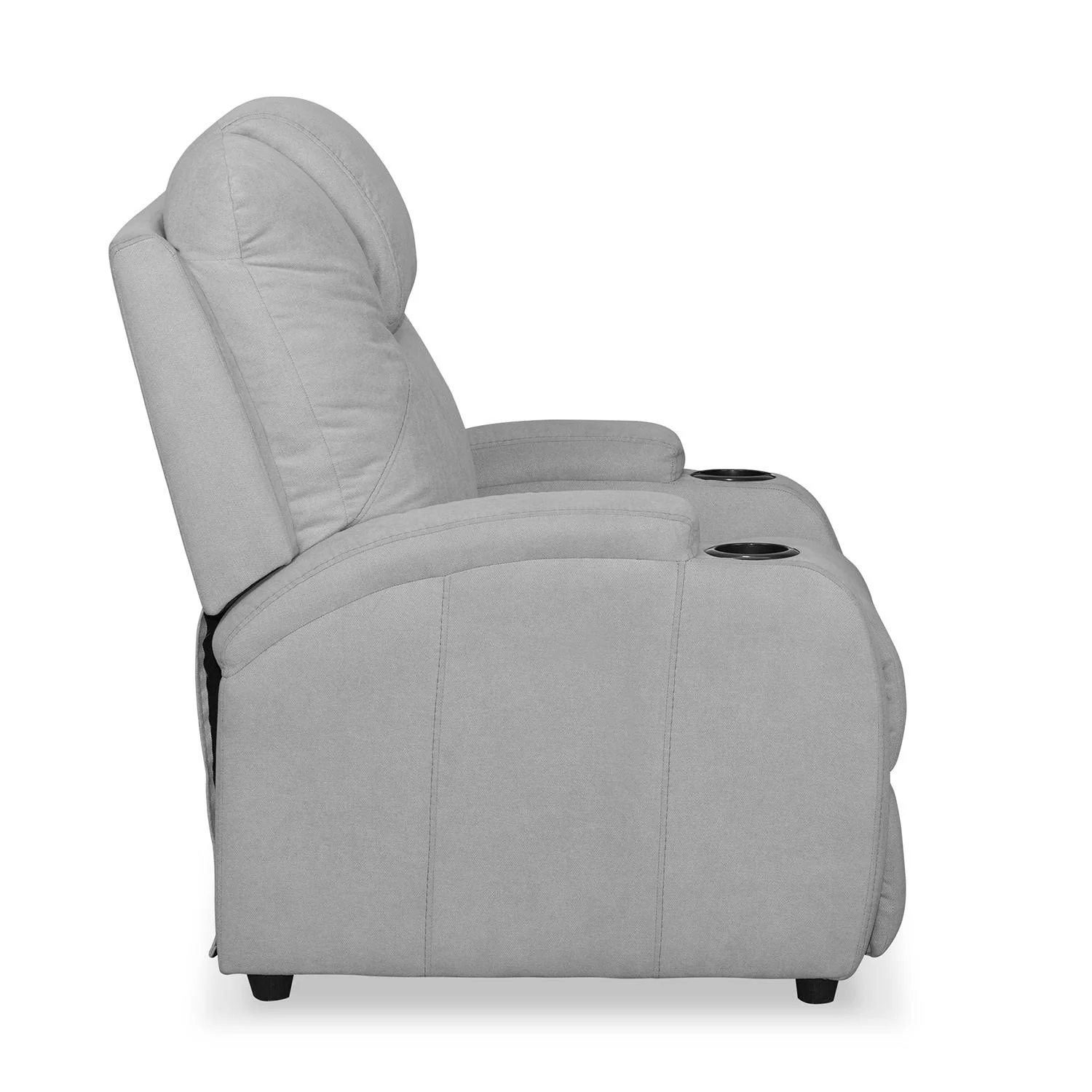 Sillón Reclinable Matti Microfibra Gris - Image 6