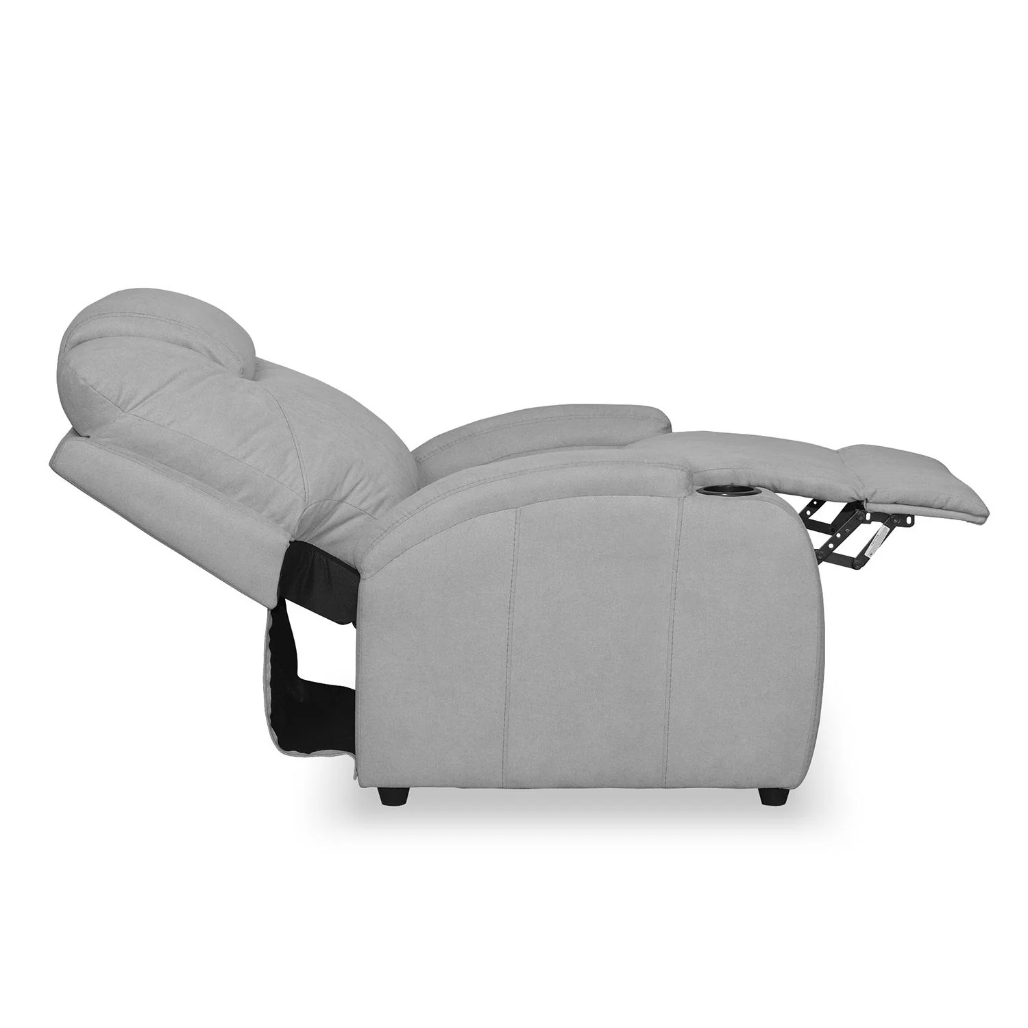 Sillón Reclinable Matti Microfibra Gris - Image 7