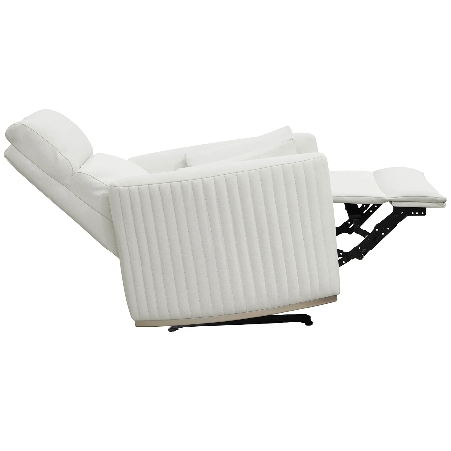 Sillón Reclinable Minoti Eurolino Blanco Puro, Champaña - Image 7