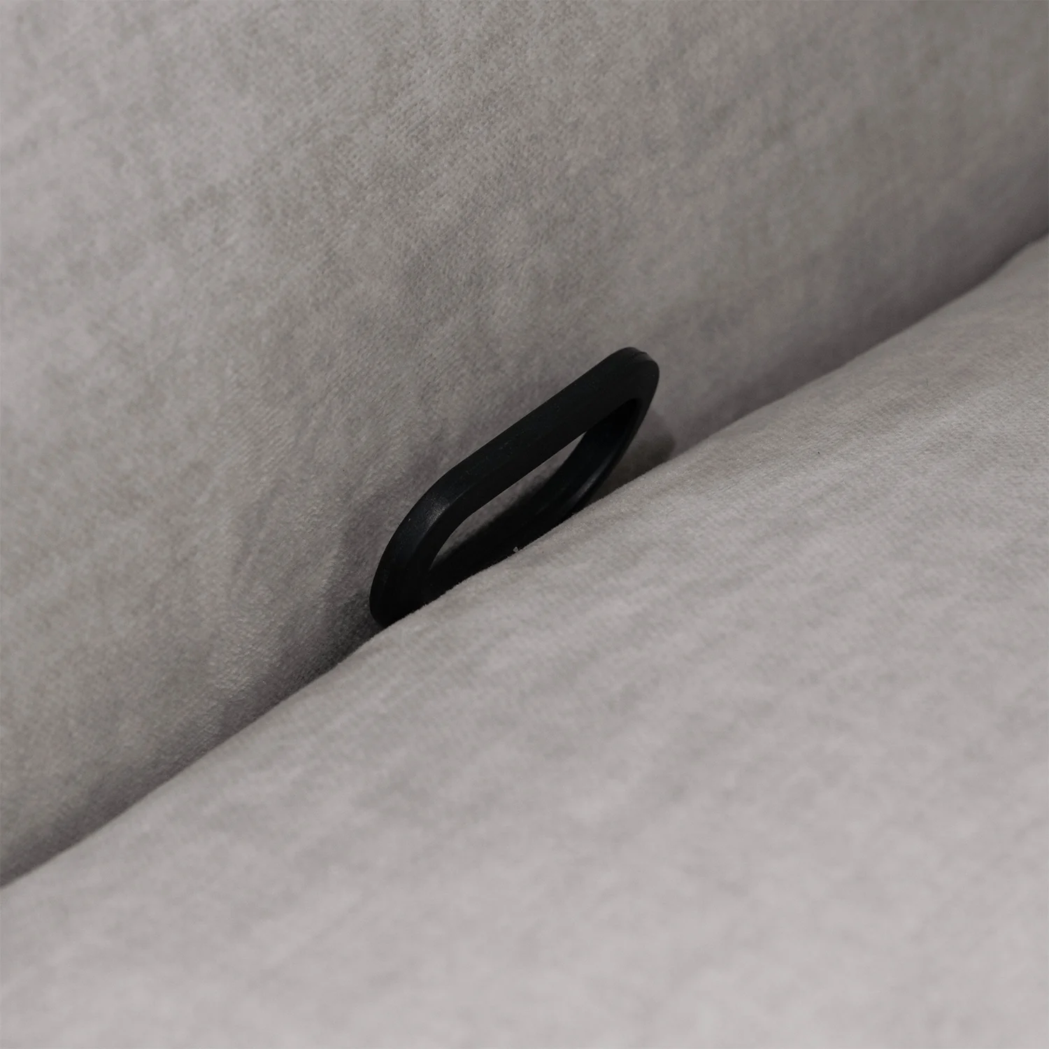 Sillón Reclinable Minoti Velvet Atlas Marmol Mecedora Giratoria, Champaña - Image 8