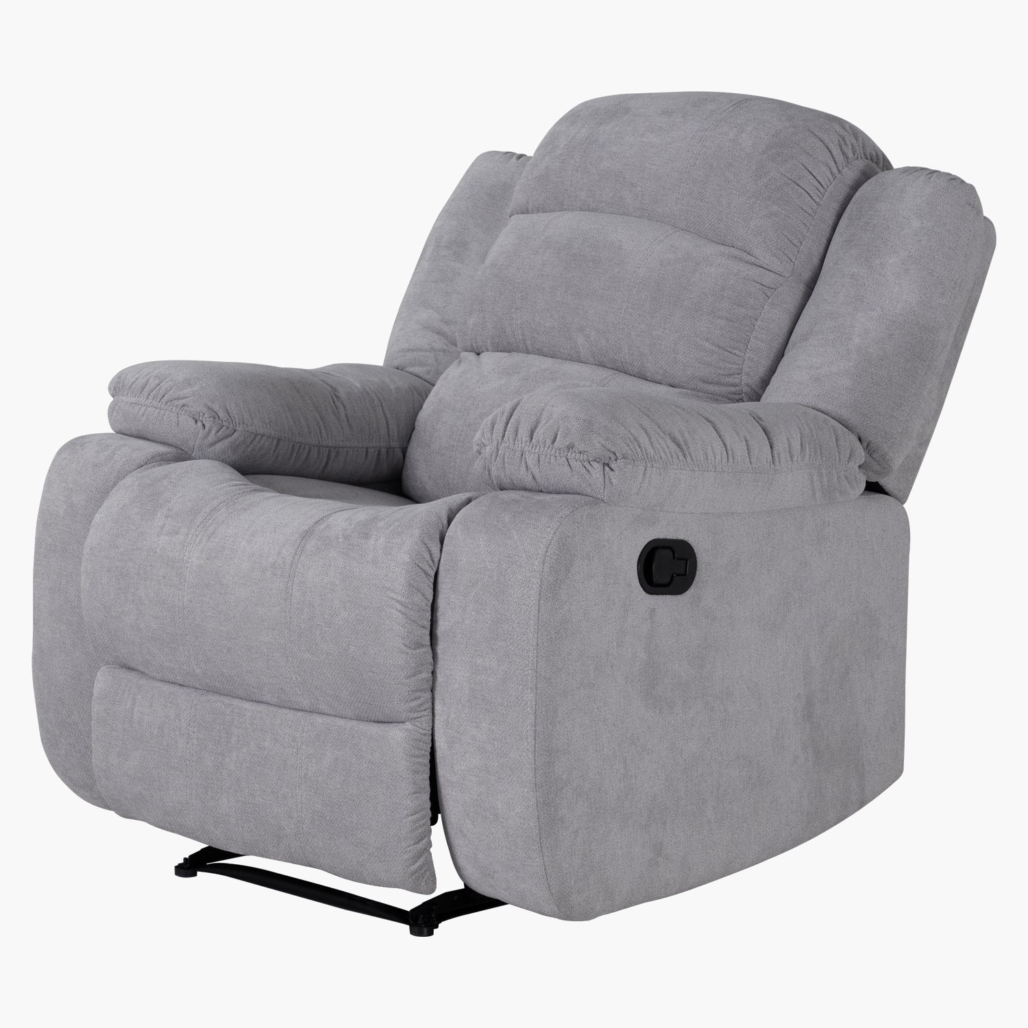 Sillón Reclinable Nico Microfibra Plata - Image 2