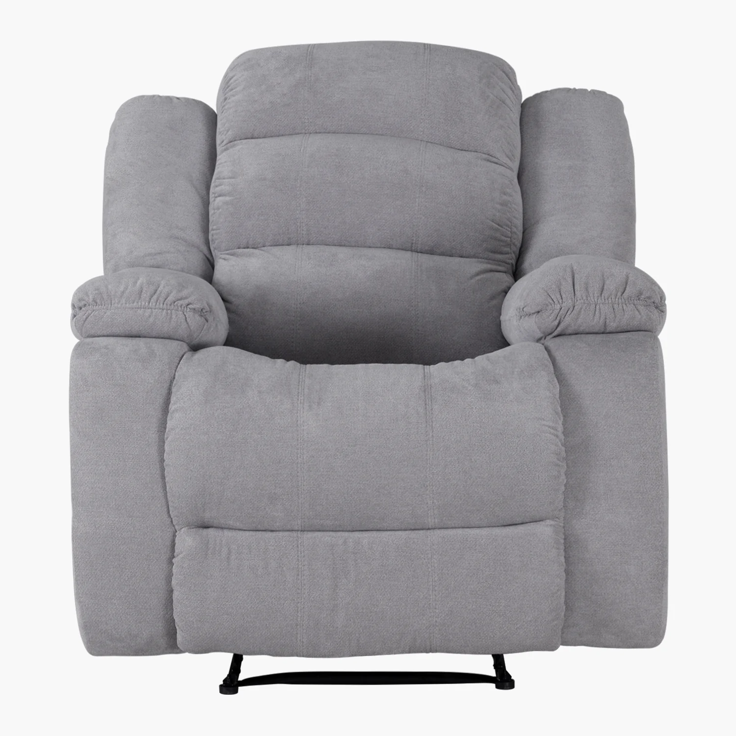 Sillón Reclinable Nico Microfibra Plata - Image 3