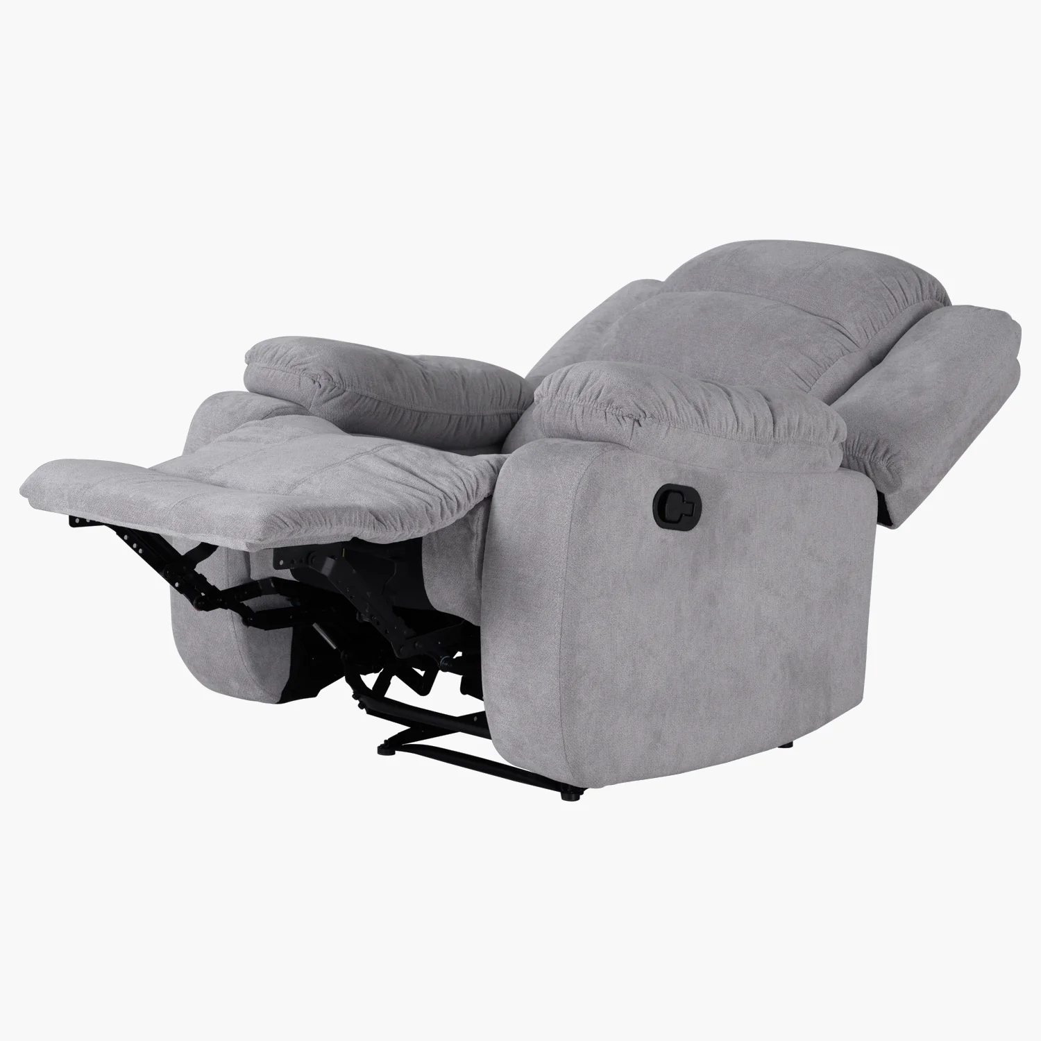 Sillón Reclinable Nico Microfibra Plata - Image 4