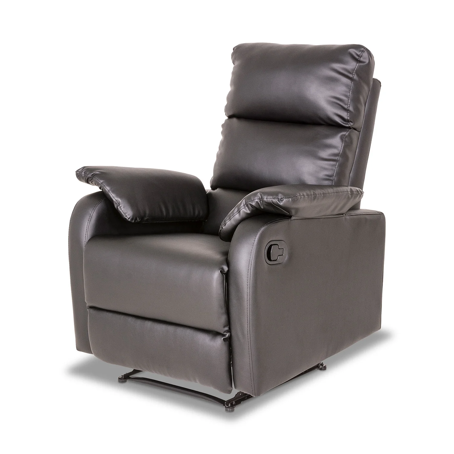 Sillón Reclinable Sensacion Eurocuero Furi Negro - Image 2