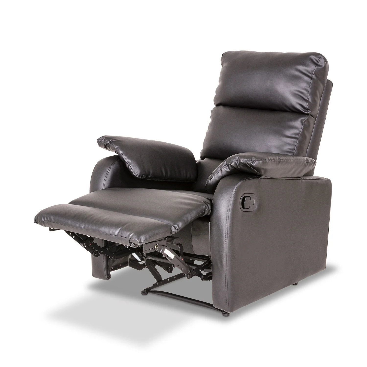 Sillón Reclinable Sensacion Eurocuero Furi Negro - Image 3